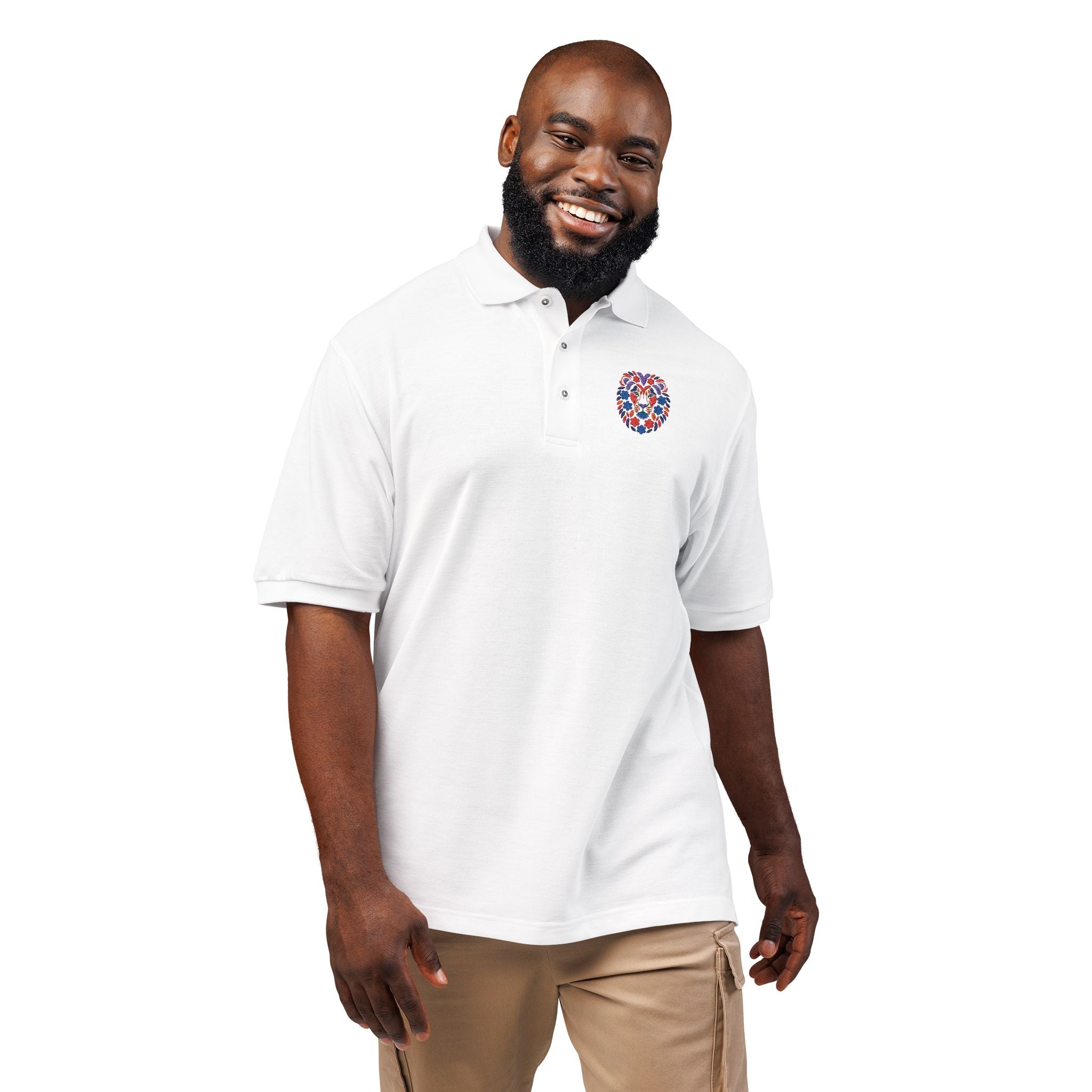 Embroidery Polo Shirt - Stylish, Comfortable, Unisex Shirt for Casual and Office Wear, Perfect Gift for Birthdays and Holidays