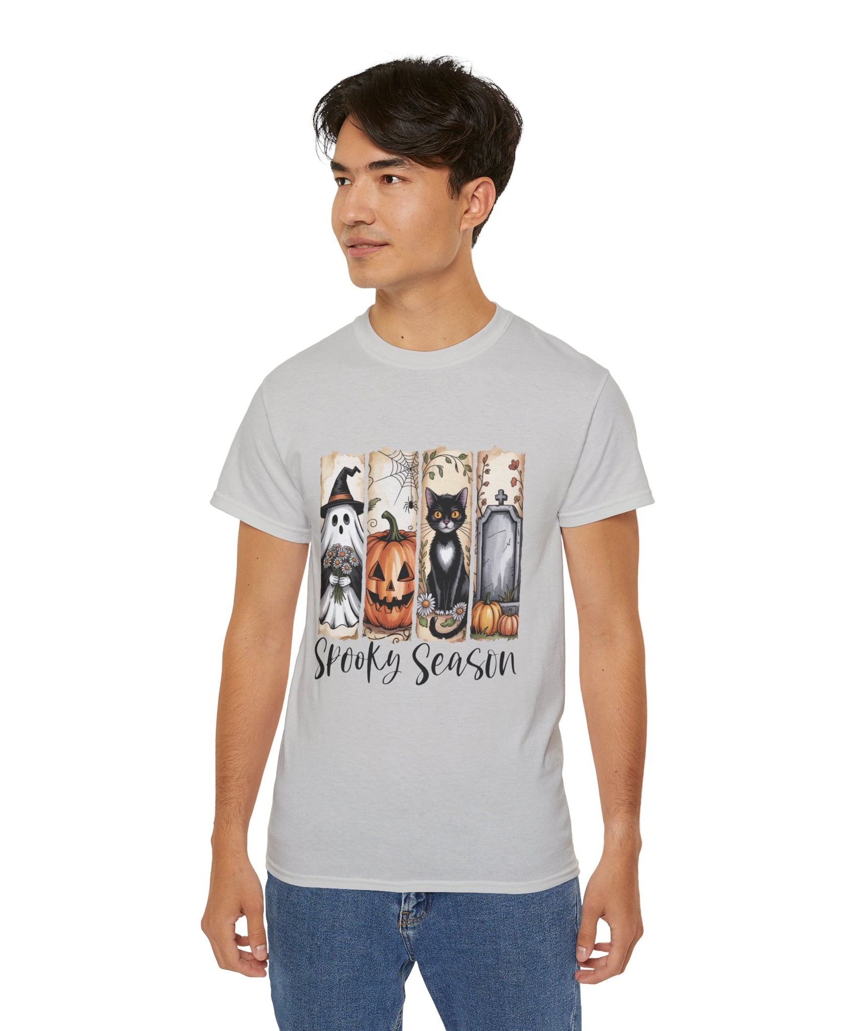 Unisex Spooky Season Tee - Inspirational Casual Wear, Christian T-Shirt, Motivational Gift, Faith-Based Apparel, Everyday Comfort - Gallory Hive