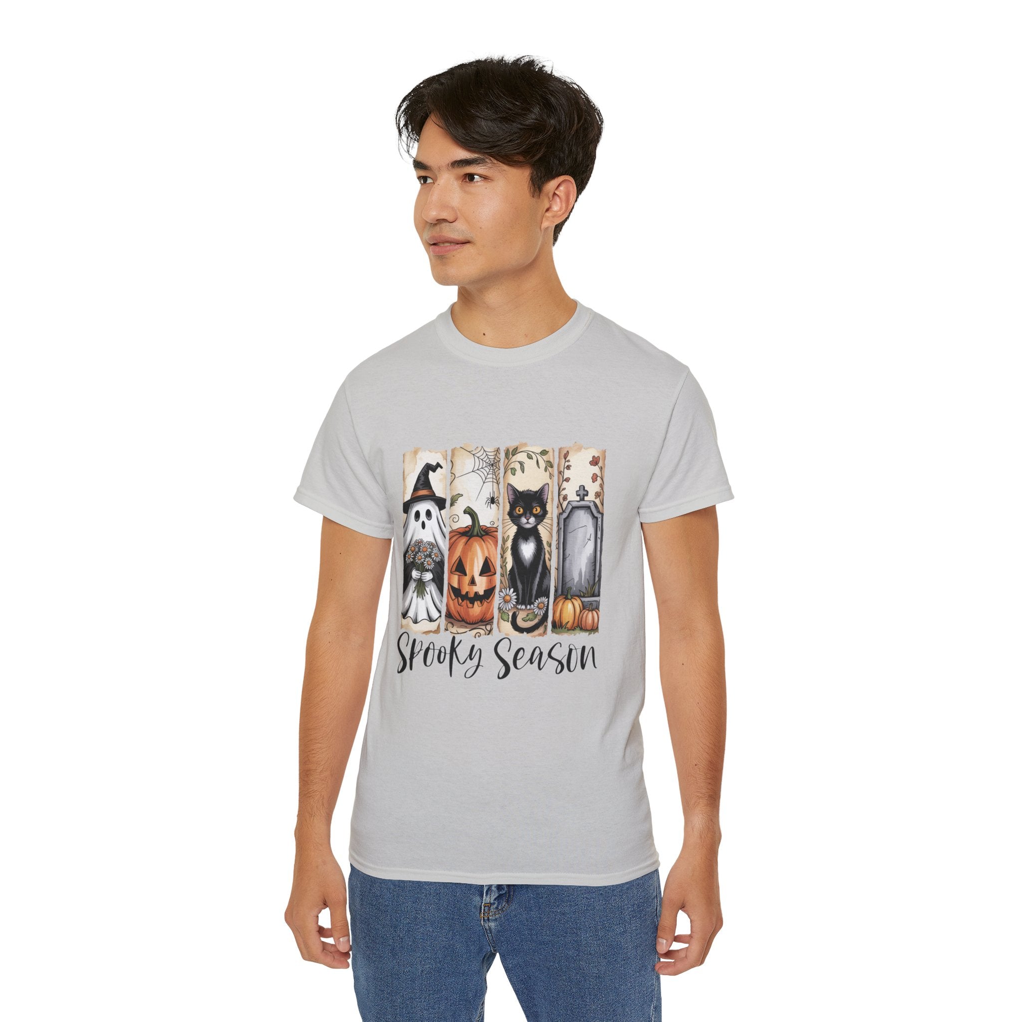 Unisex Spooky Season Tee - Inspirational Casual Wear, Christian T-Shirt, Motivational Gift, Faith-Based Apparel, Everyday Comfort - Gallory Hive