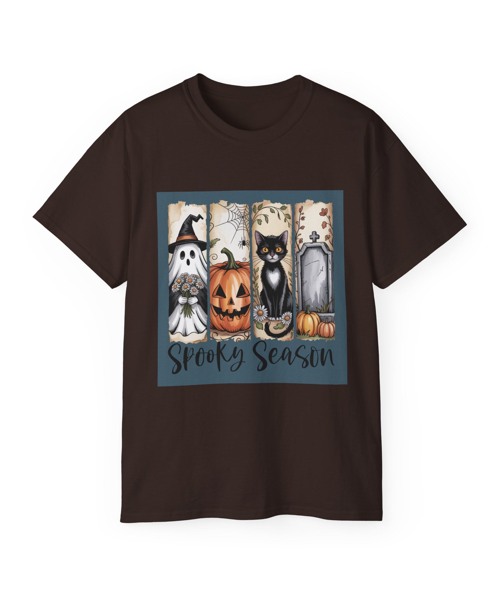 Unisex Spooky Season Tee - Inspirational Casual Wear, Christian T-Shirt, Motivational Gift, Faith-Based Apparel, Everyday Comfort - Gallory Hive