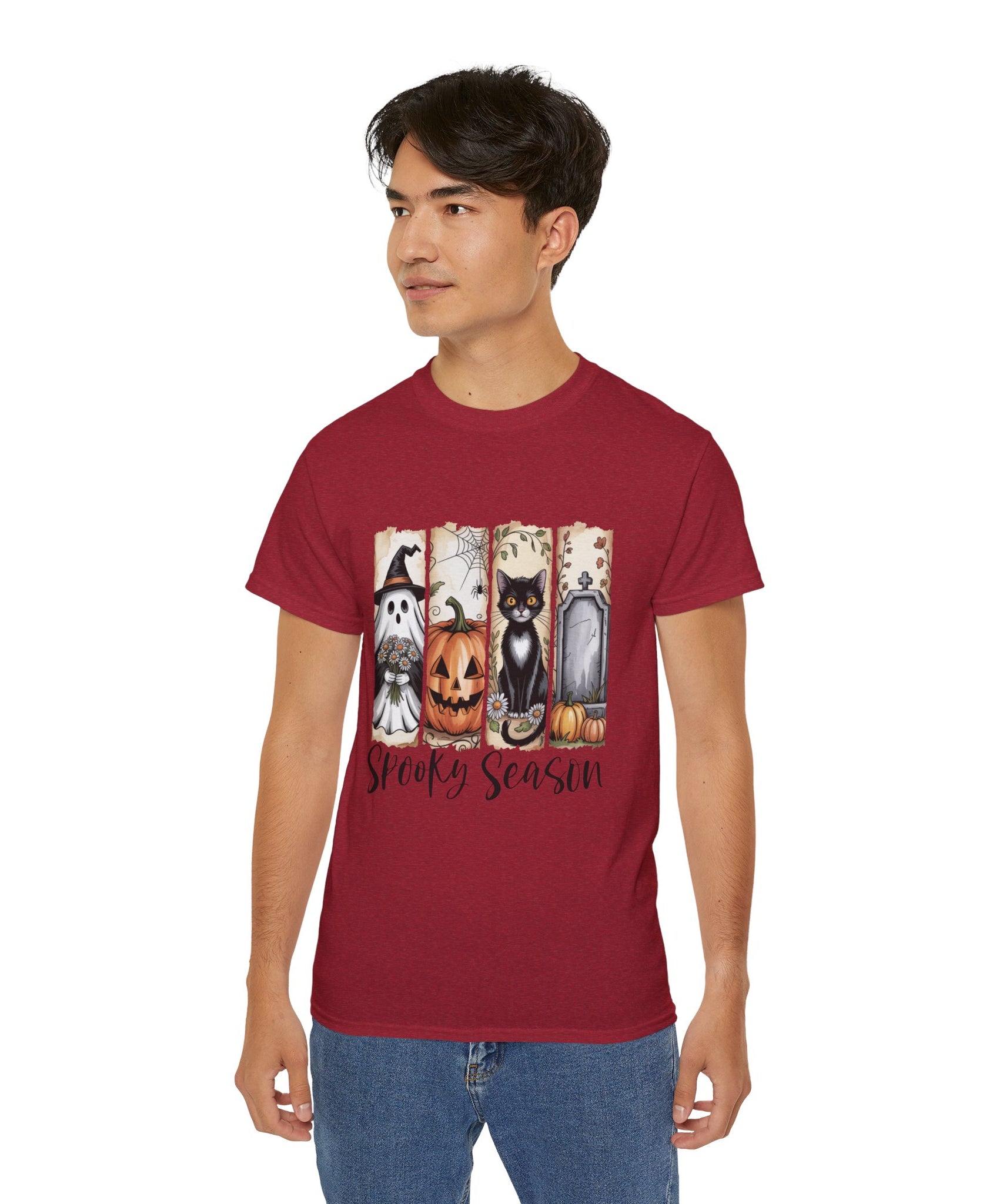 Unisex Spooky Season Tee - Inspirational Casual Wear, Christian T-Shirt, Motivational Gift, Faith-Based Apparel, Everyday Comfort - Gallory Hive