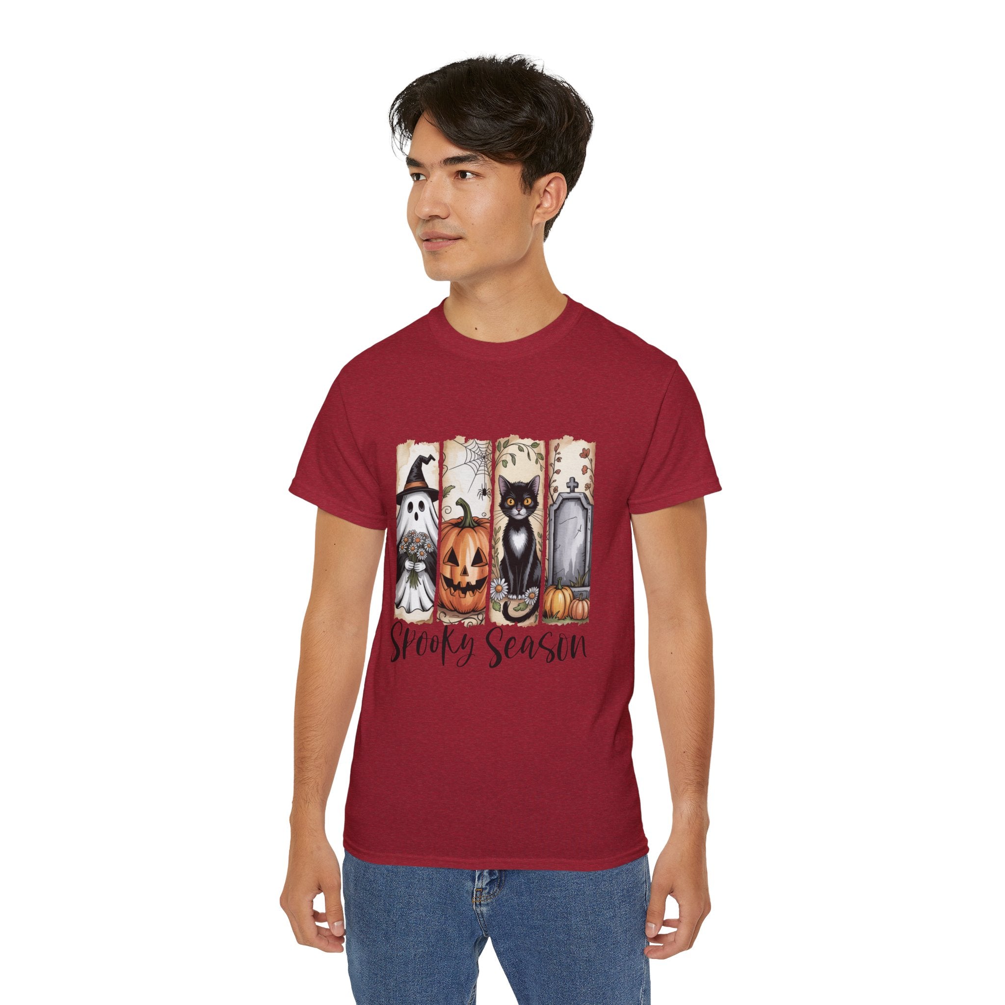 Unisex Spooky Season Tee - Inspirational Casual Wear, Christian T-Shirt, Motivational Gift, Faith-Based Apparel, Everyday Comfort