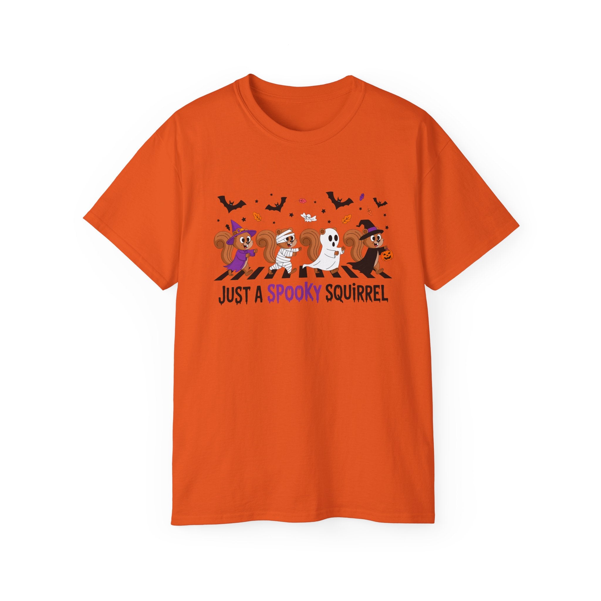 Spooky Squirrel Halloween Tee Design