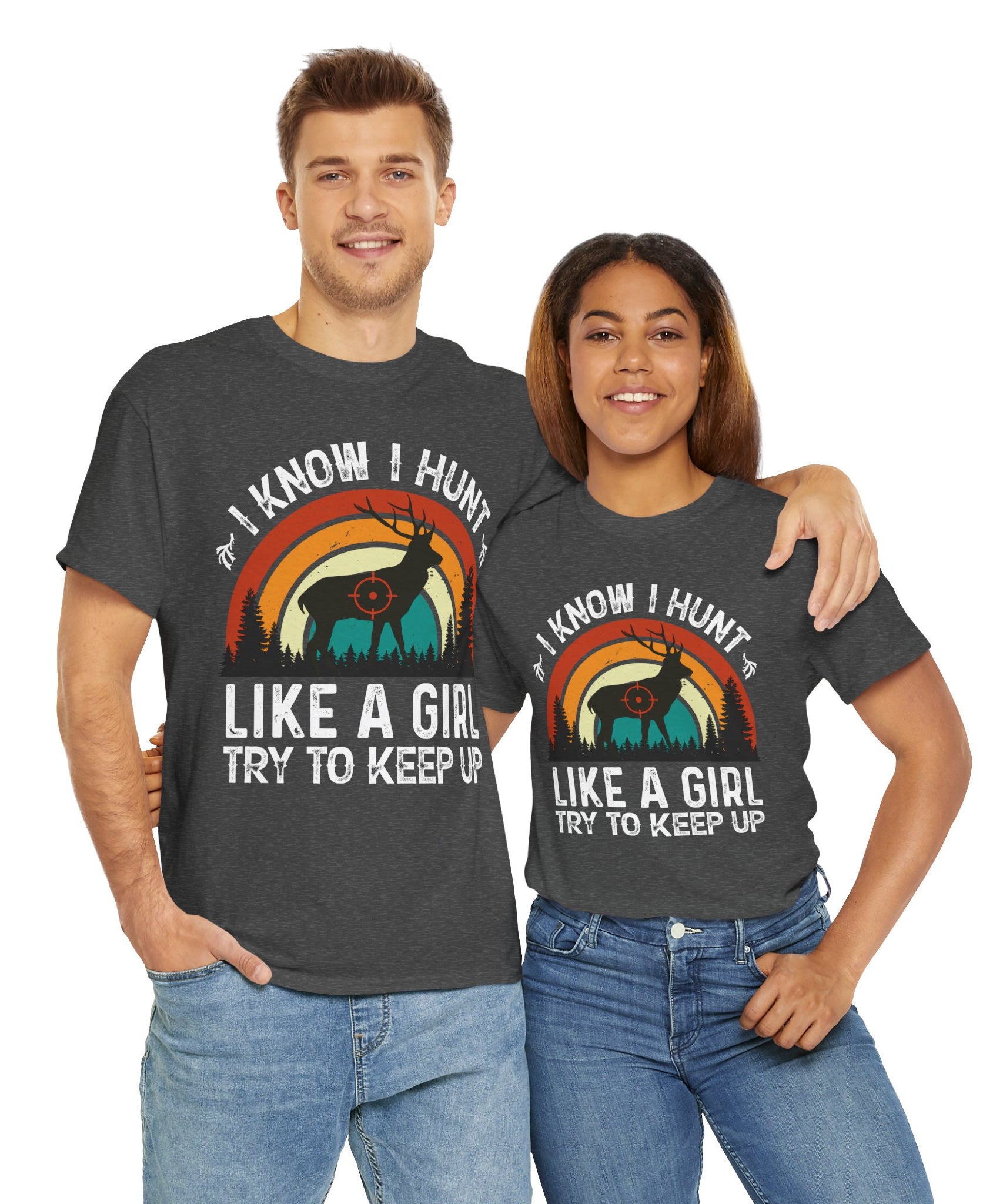 Sunset Target Deer Shirt – Hunting Vibes
