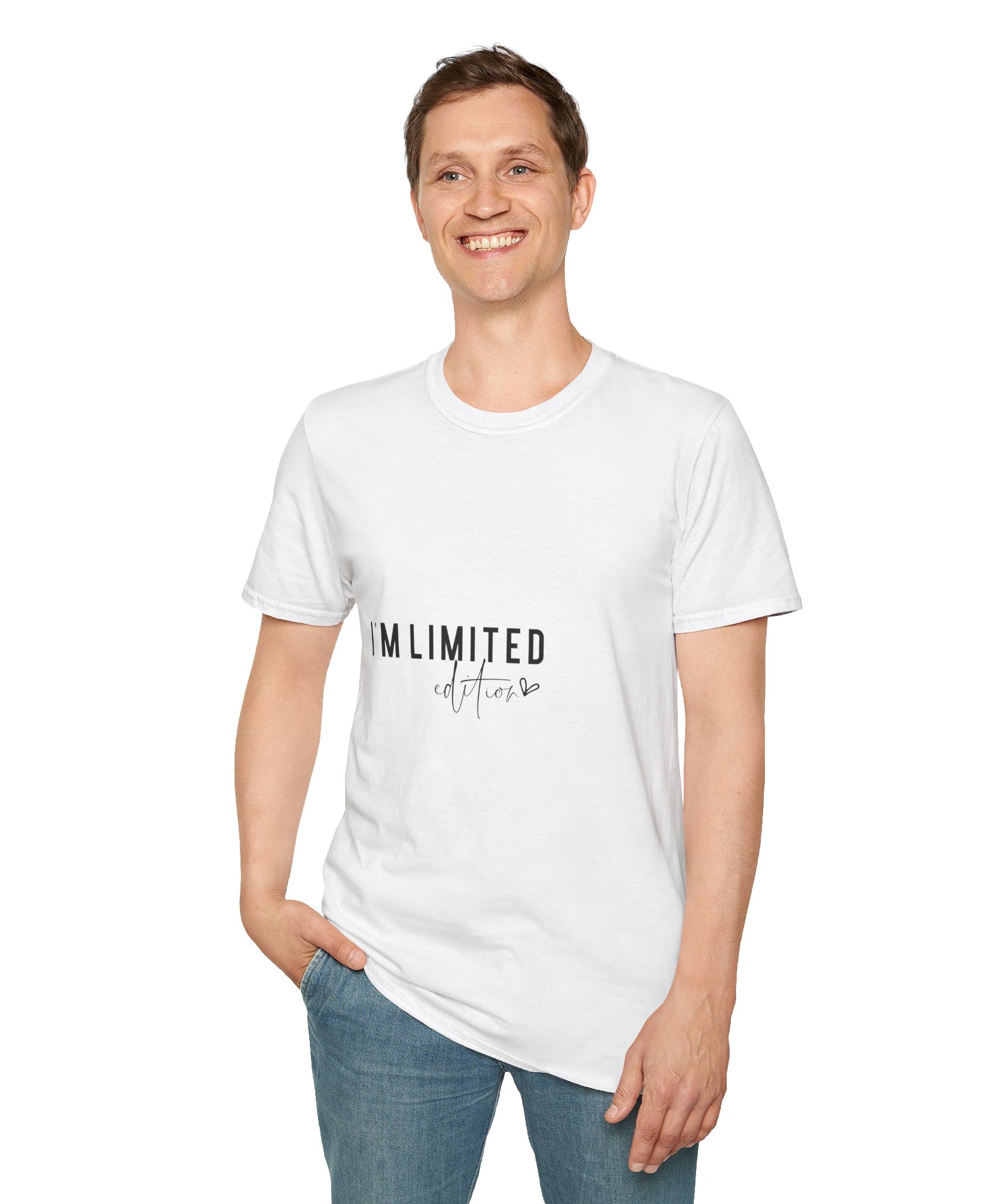 Unisex T-Shirt – "I'm Limited Edition" Statement Graphic Tee - Positive Affirmation Shirt for Friends, Inspirational Tee - Gallory Hive