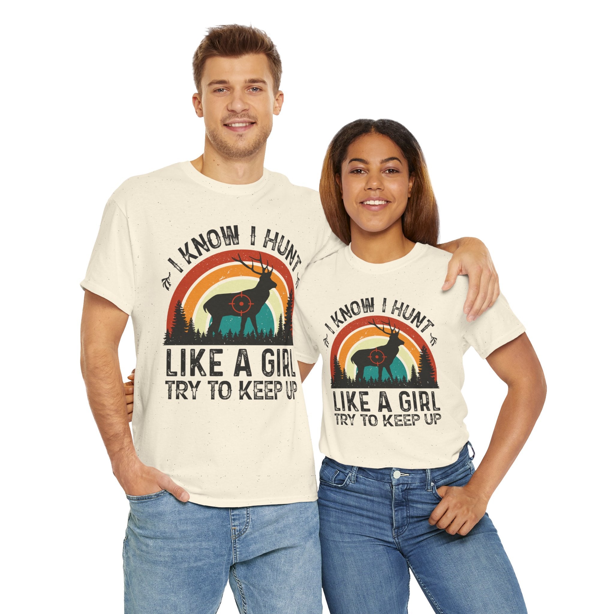 Sunset Target Deer Shirt – Hunting Vibes