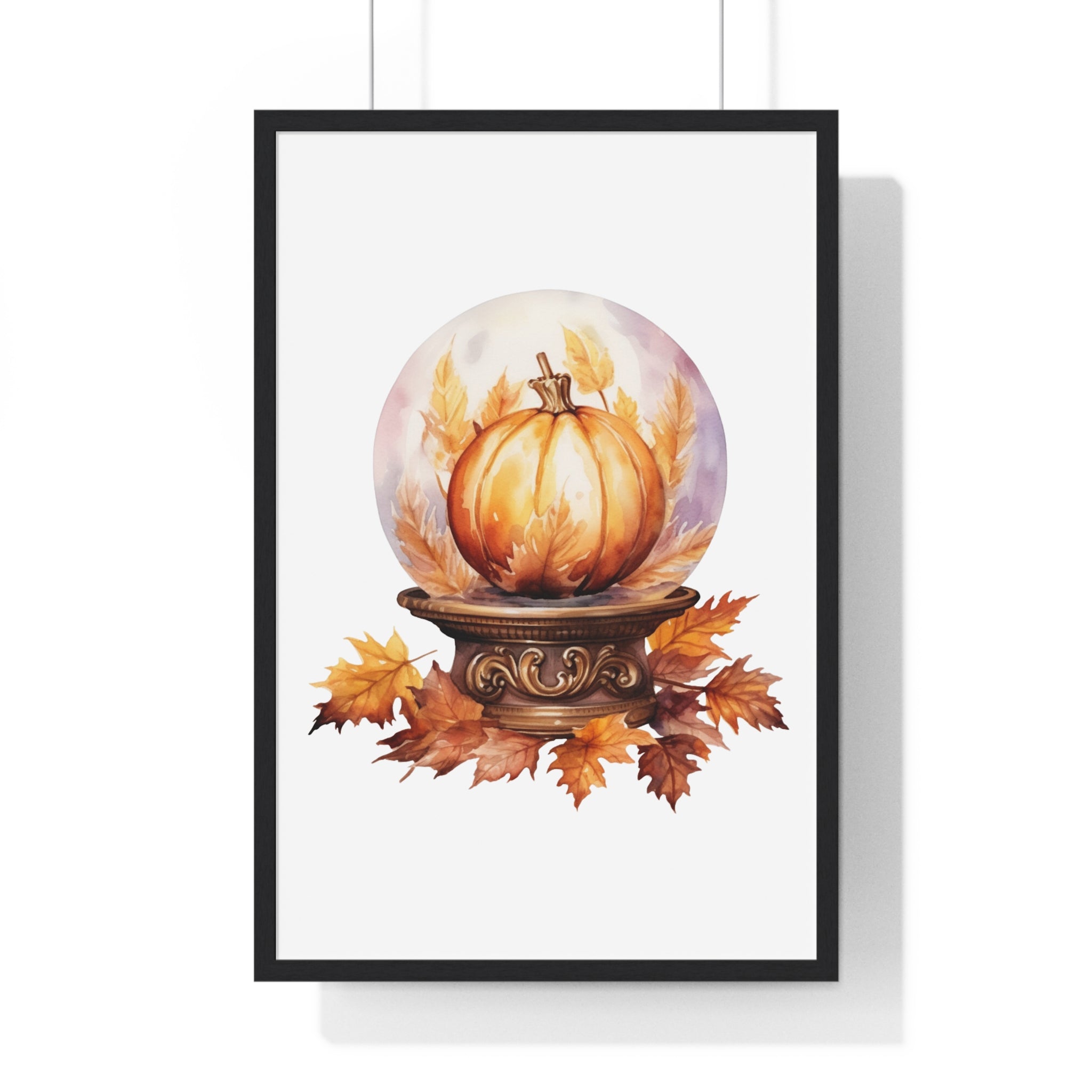 Whimsical Fall Globe – Pumpkin Wall Art | Gallory Hive