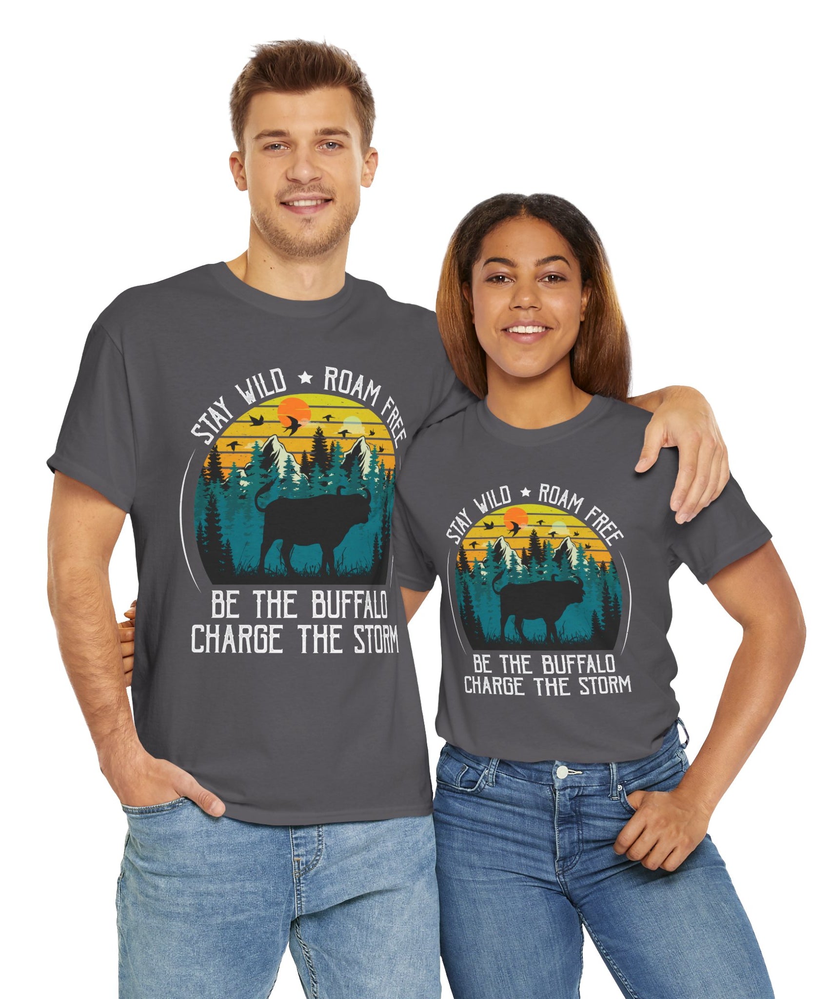 Wild Buffalo Mountain Graphic Tee