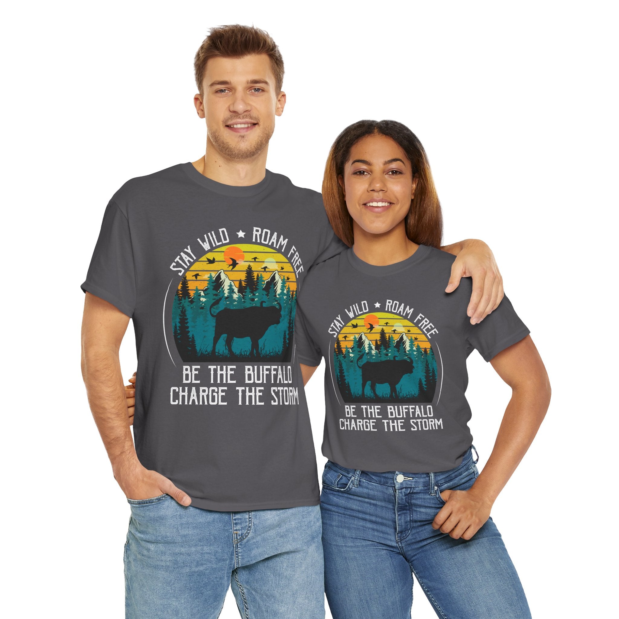 Wild Buffalo Mountain Graphic Tee