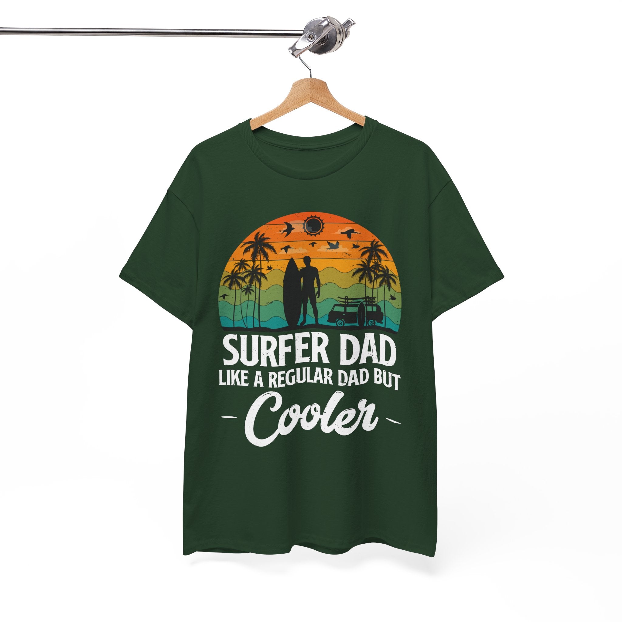 Vintage Surf Van & Palm Tree T-Shirt | Gallory Hive