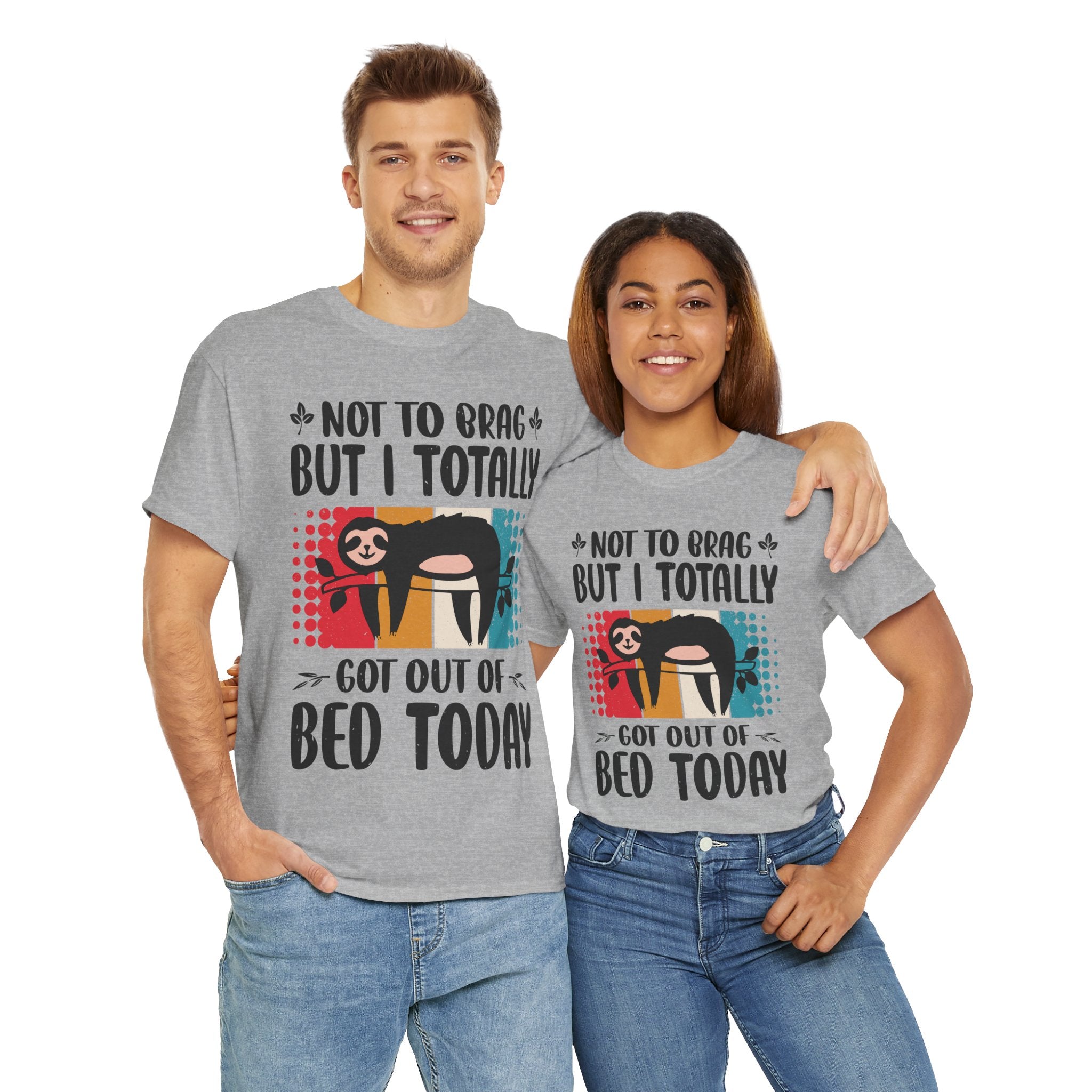 Vintage Got Out of Bed Sloth T-Shirt