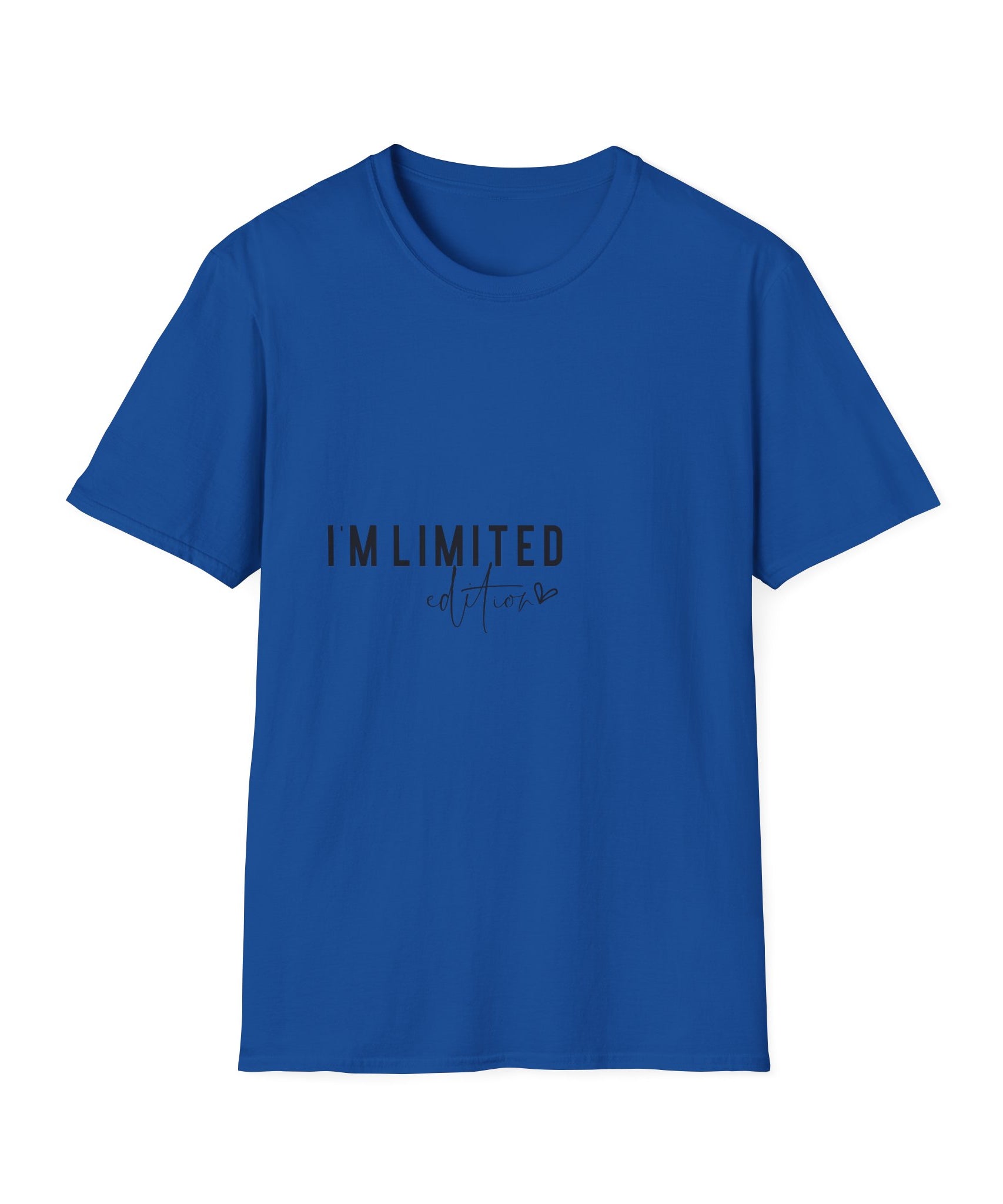 Unisex T-Shirt – "I'm Limited Edition" Statement Graphic Tee - Positive Affirmation Shirt for Friends, Inspirational Tee - Gallory Hive