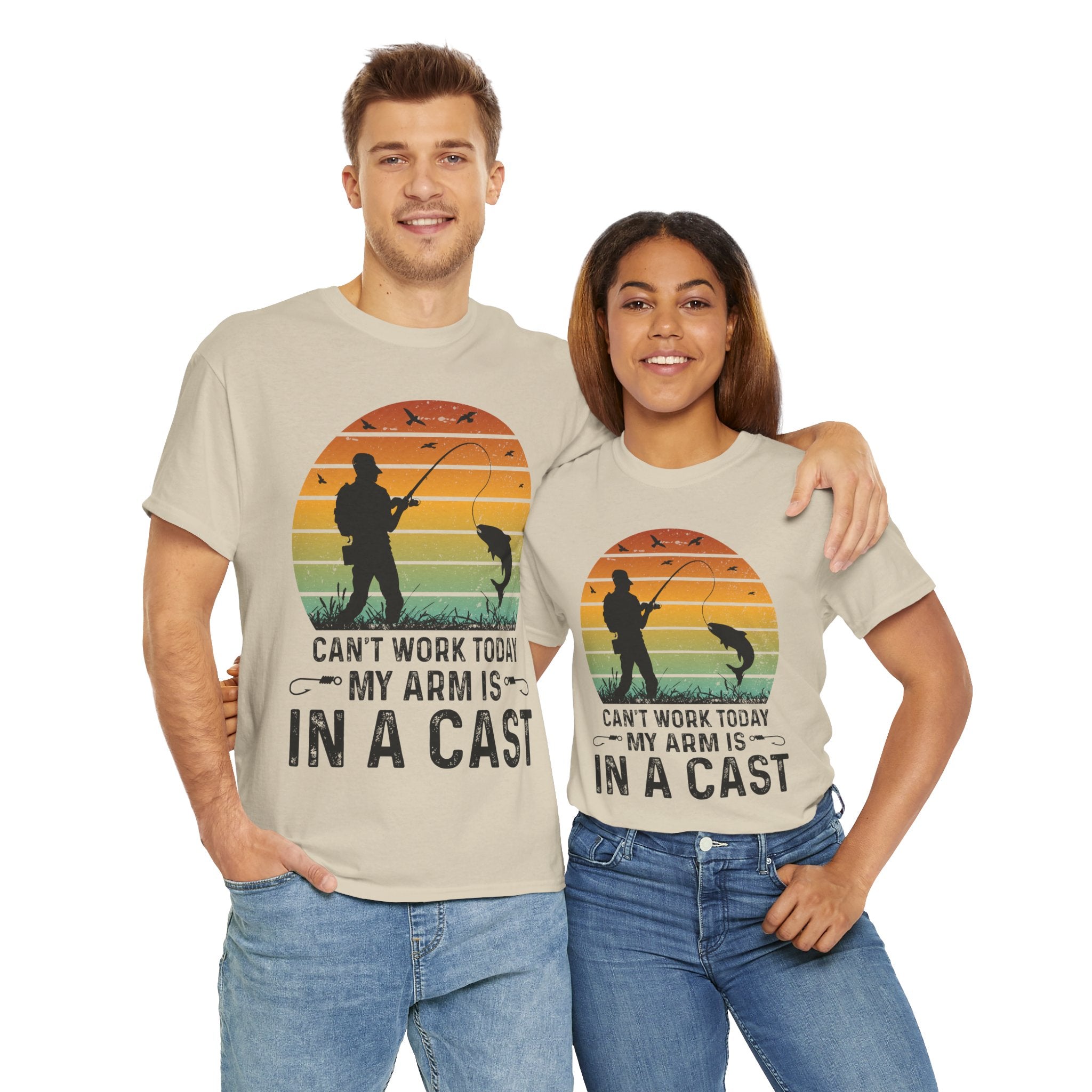 Retro Fisherman Humor Shirt