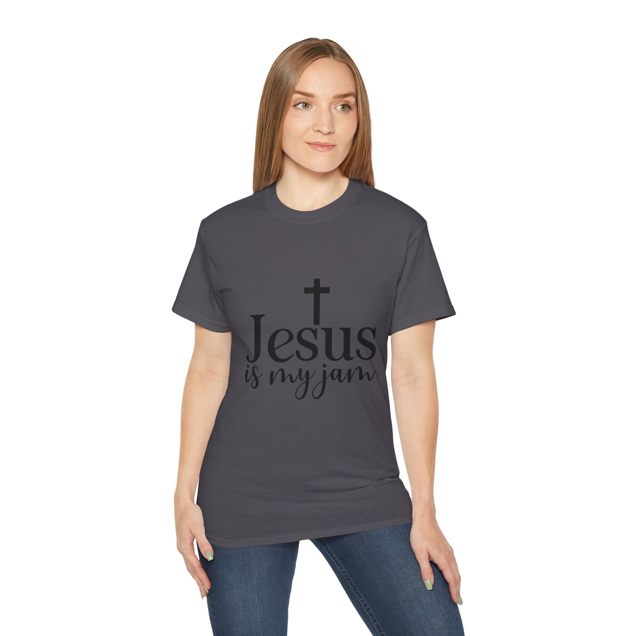 Unisex Jesus is my jam Tee - Inspirational Casual Wear, Christian T-Shirt, Motivational Gift, Faith-Based Apparel, Everyday Comfort