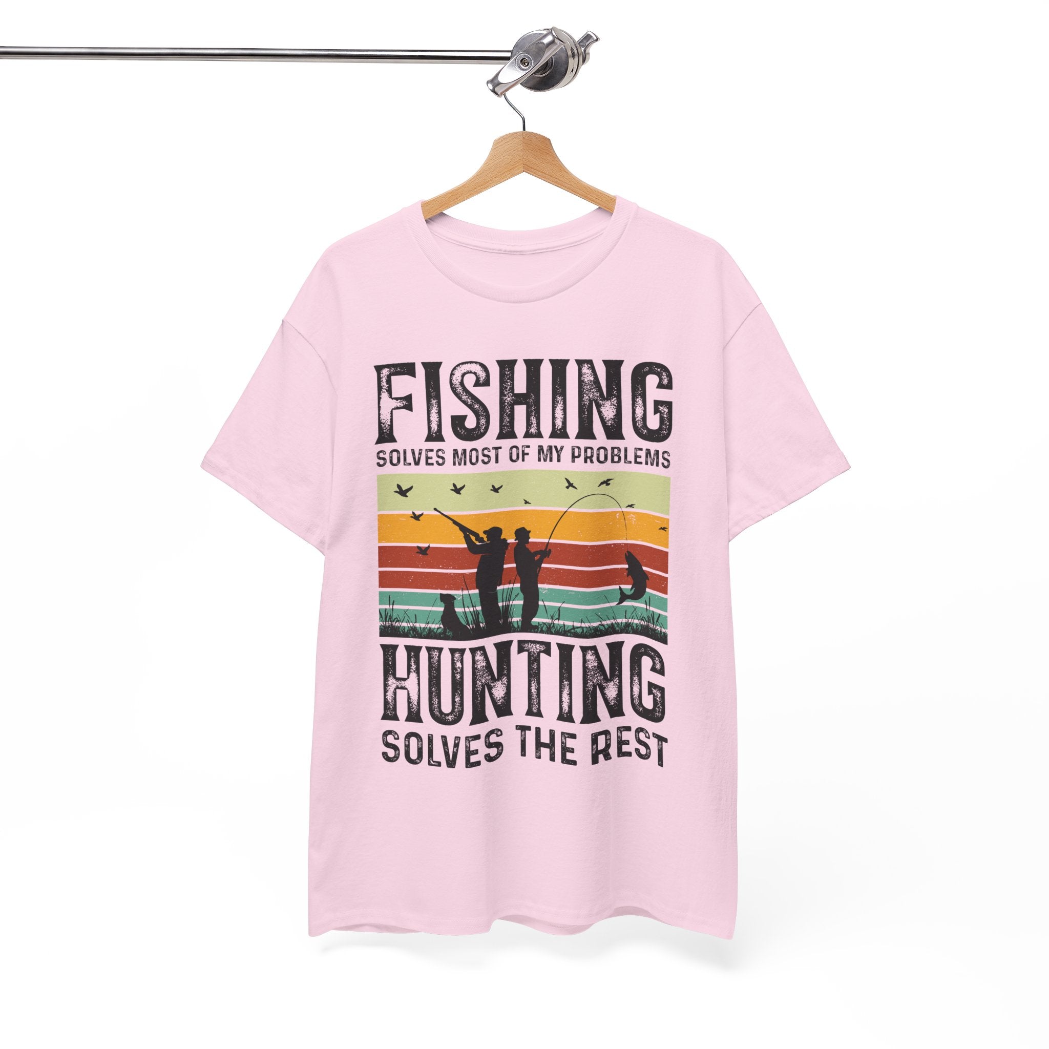 Funny Hunt and Fish Shirt for Men