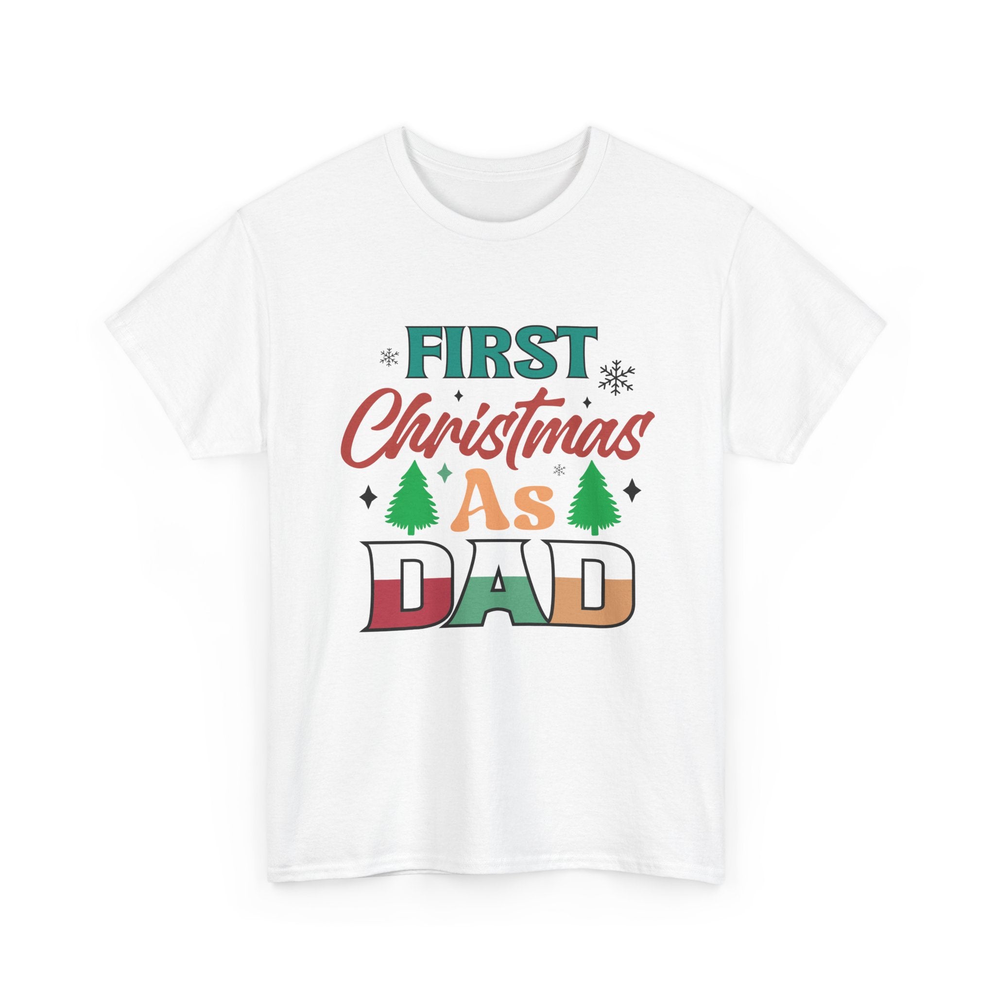 First Christmas as Dad T-Shirt | Gallory Hive