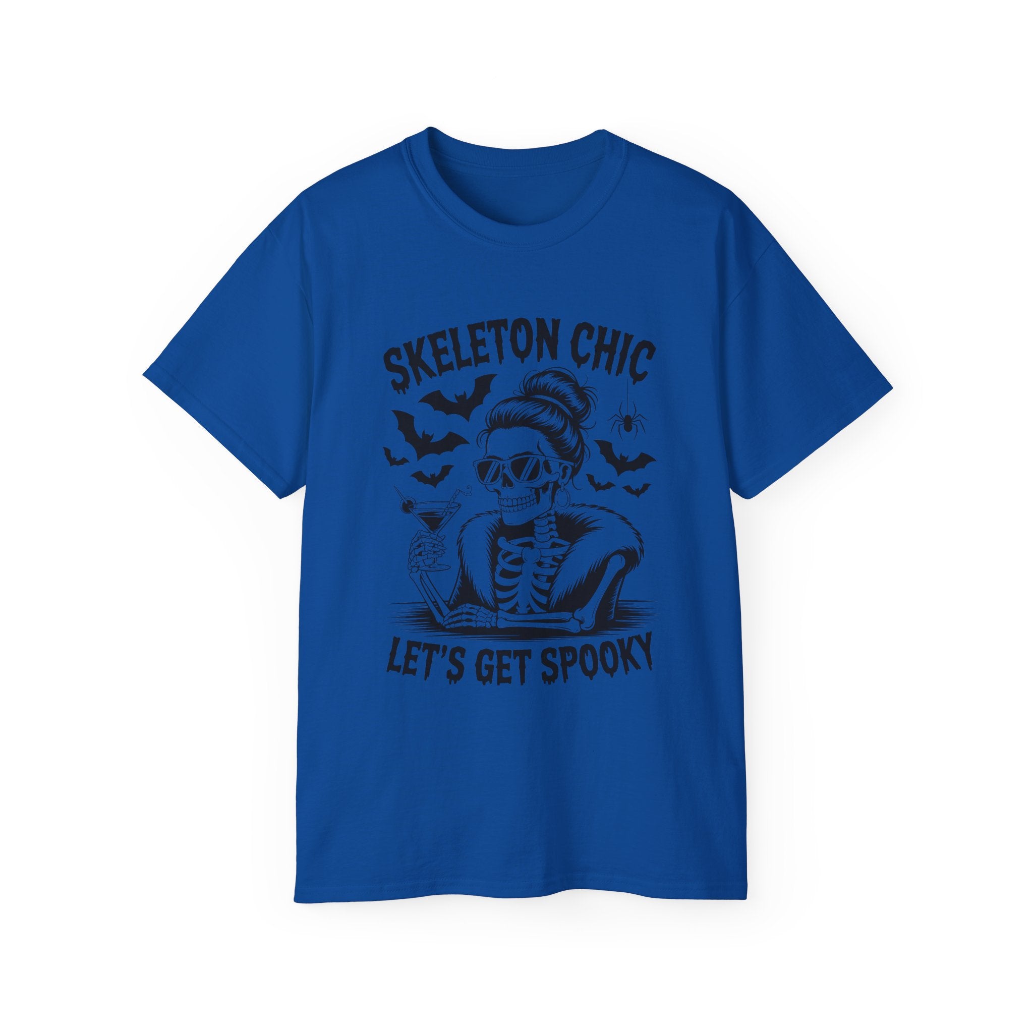 Vintage Rock Skeleton Halloween Shirt | Gallory Hive