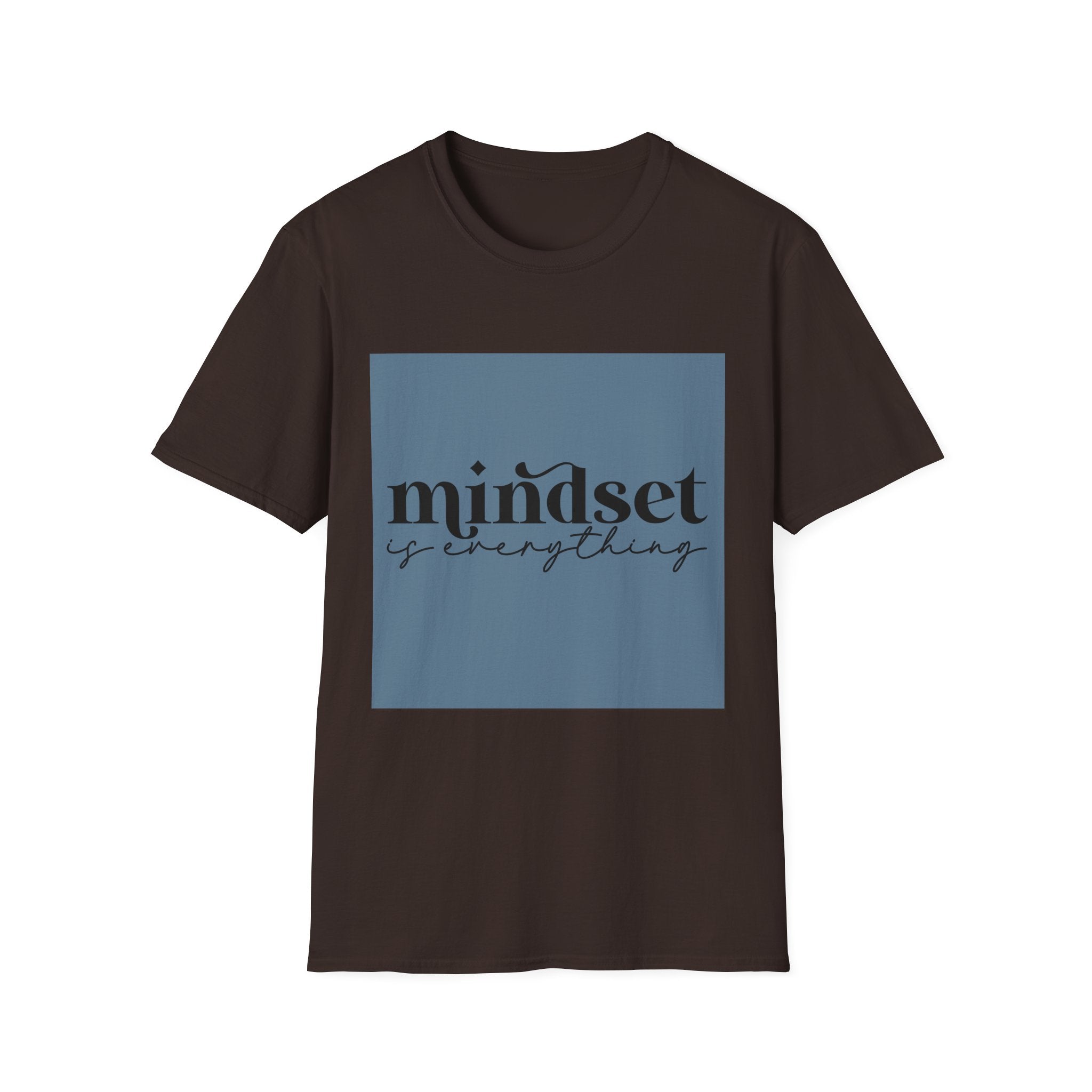 Unisex T-Shirt – "Mindset Is Everything" Motivational Quote Tee - Positive Affirmation Shirt for Friends, Inspirational Tee