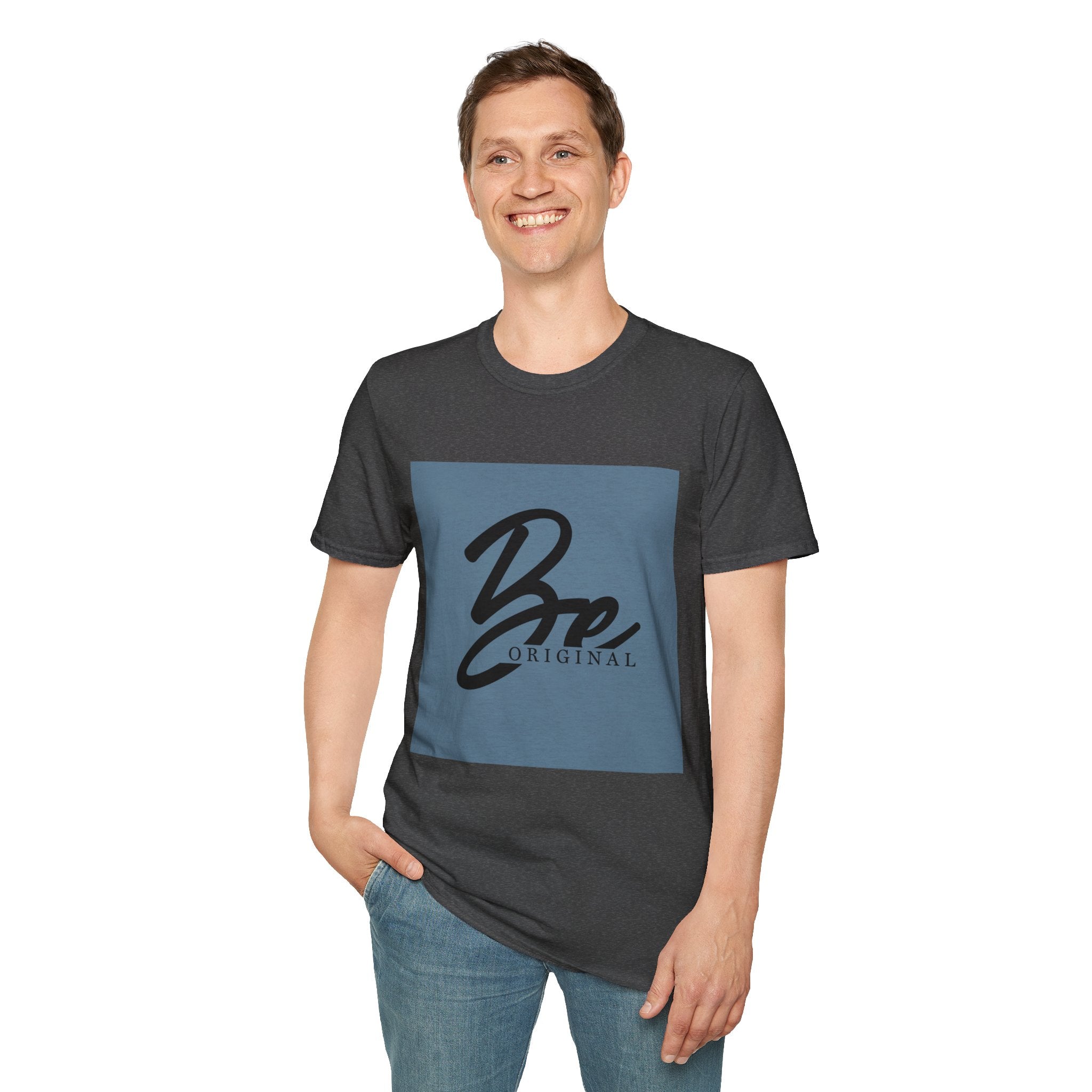 Unisex T-Shirt – "Be Original" Quote Tee - Positive Affirmation Shirt for Friends, Inspirational Tee
