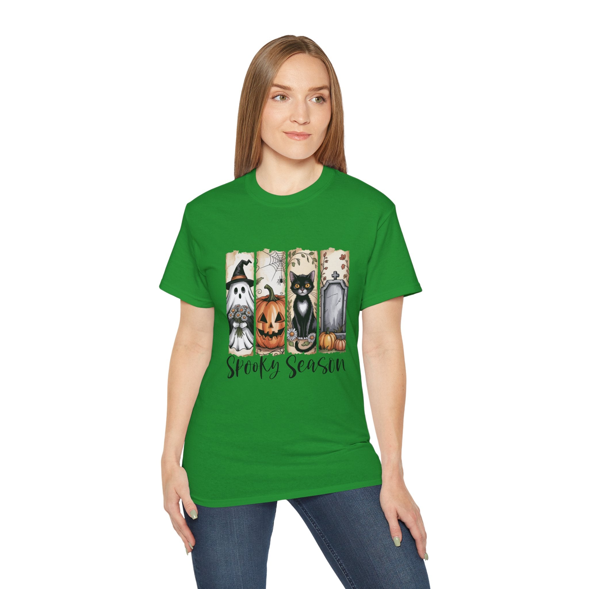 Unisex Spooky Season Tee - Inspirational Casual Wear, Christian T-Shirt, Motivational Gift, Faith-Based Apparel, Everyday Comfort