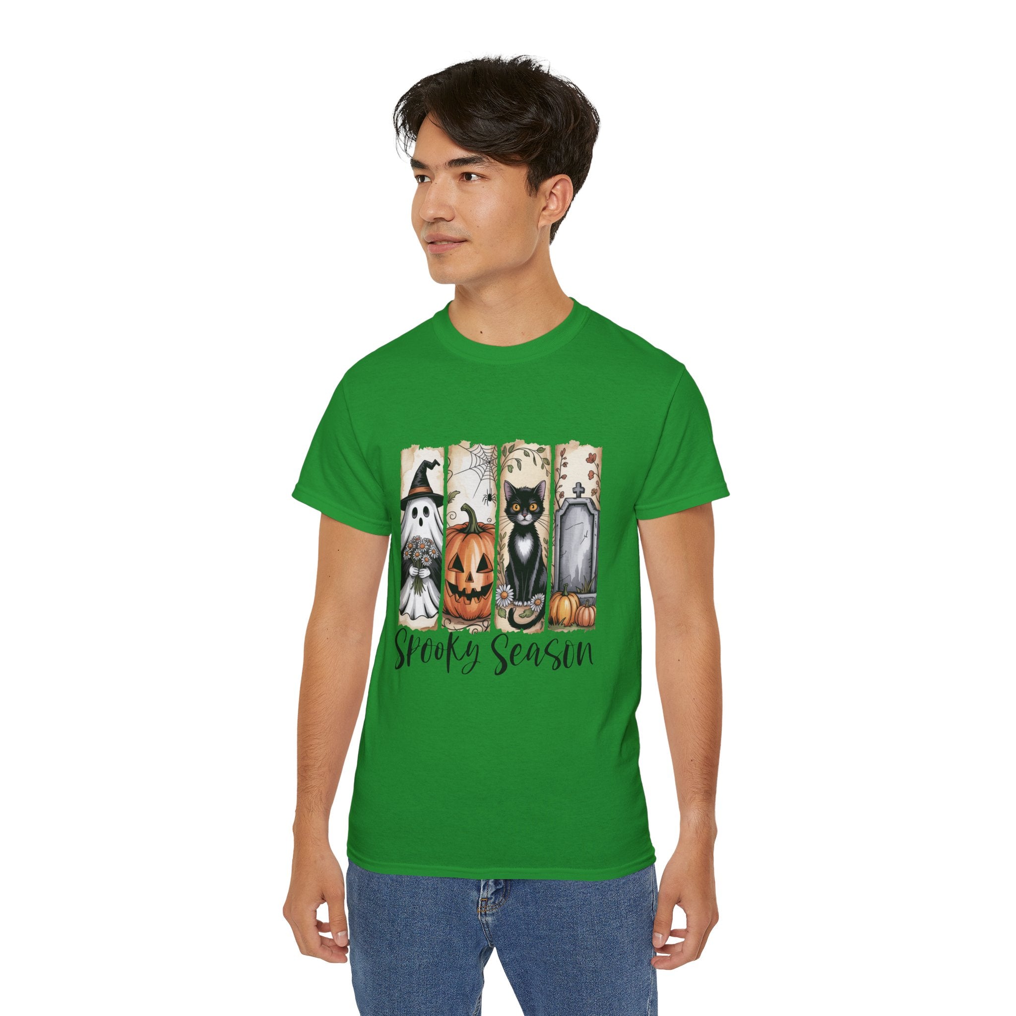 Unisex Spooky Season Tee - Inspirational Casual Wear, Christian T-Shirt, Motivational Gift, Faith-Based Apparel, Everyday Comfort - Gallory Hive