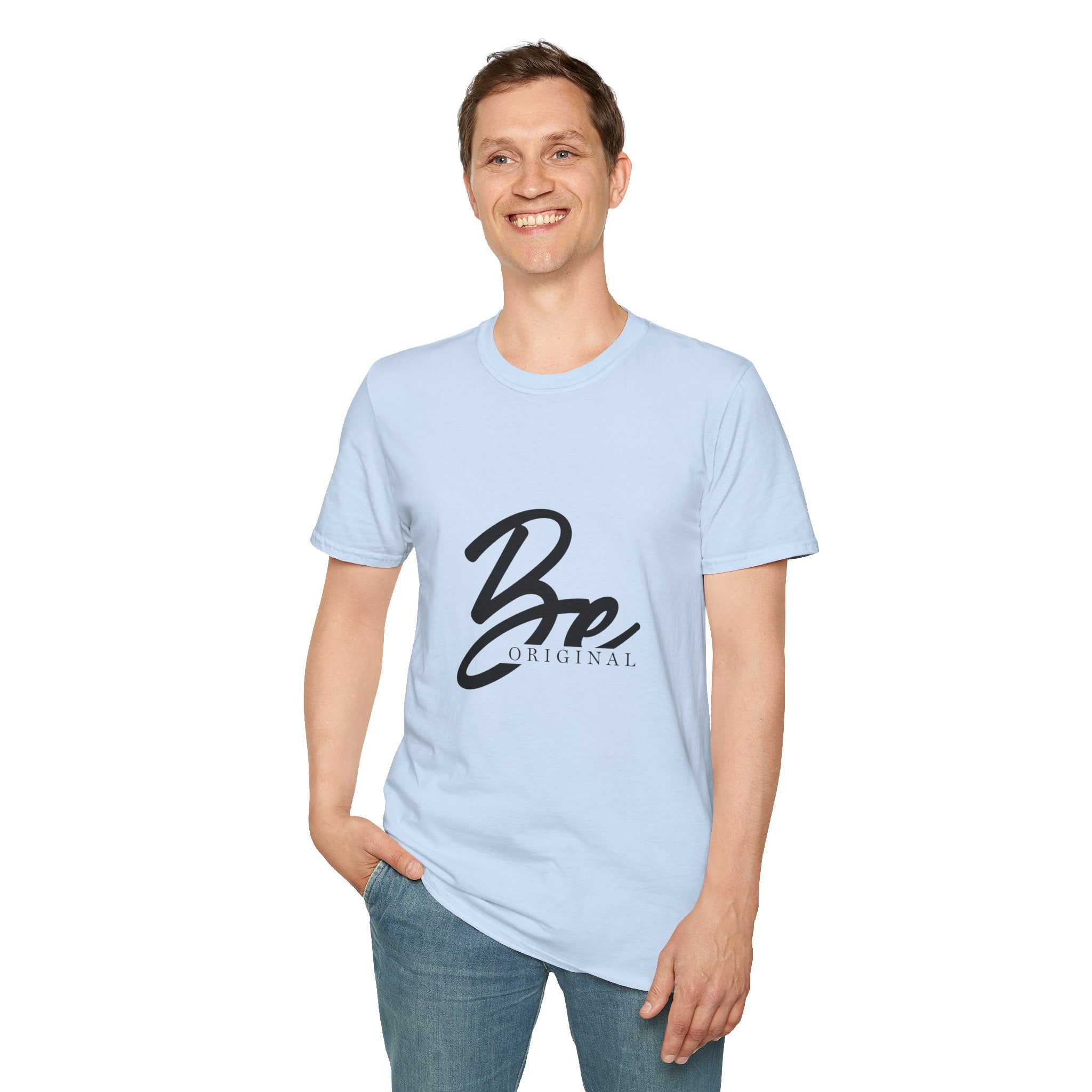 Unisex T-Shirt – "Be Original" Quote Tee - Positive Affirmation Shirt for Friends, Inspirational Tee