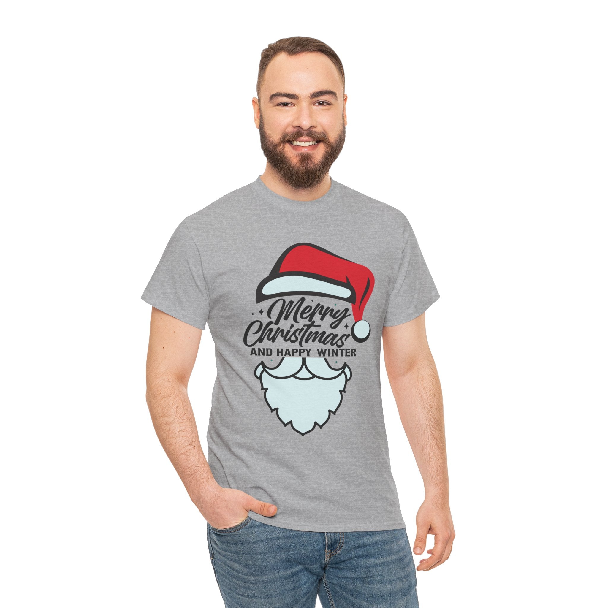 Festive Santa Beard Christmas Shirt | Gallory Hive
