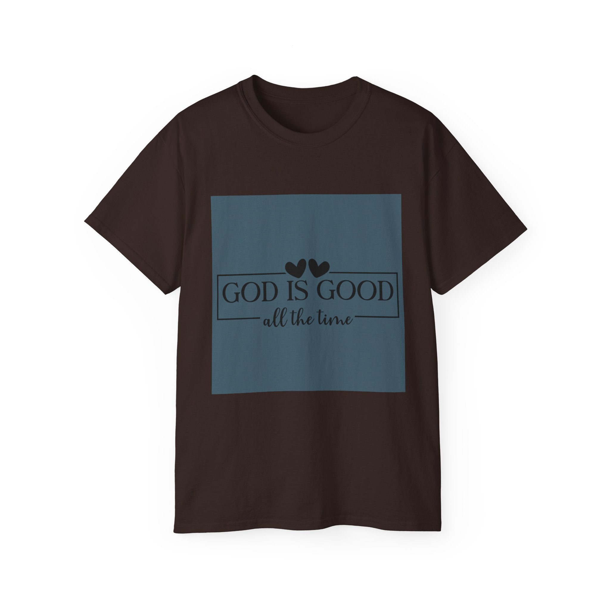 Unisex God is good all the time Tee - Inspirational Casual Wear, Christian T-Shirt, Motivational Gift, Faith-Based Apparel, Everyday Comfort