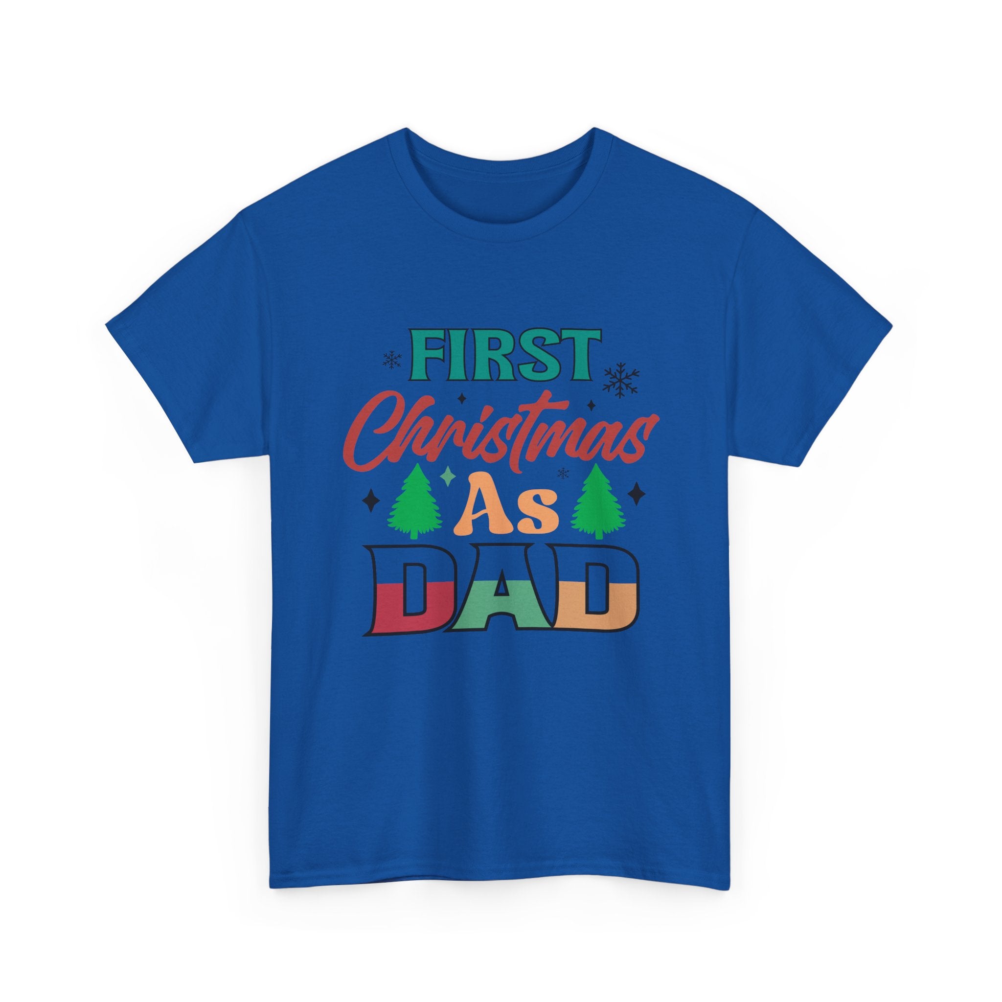 First Christmas as Dad T-Shirt | Gallory Hive