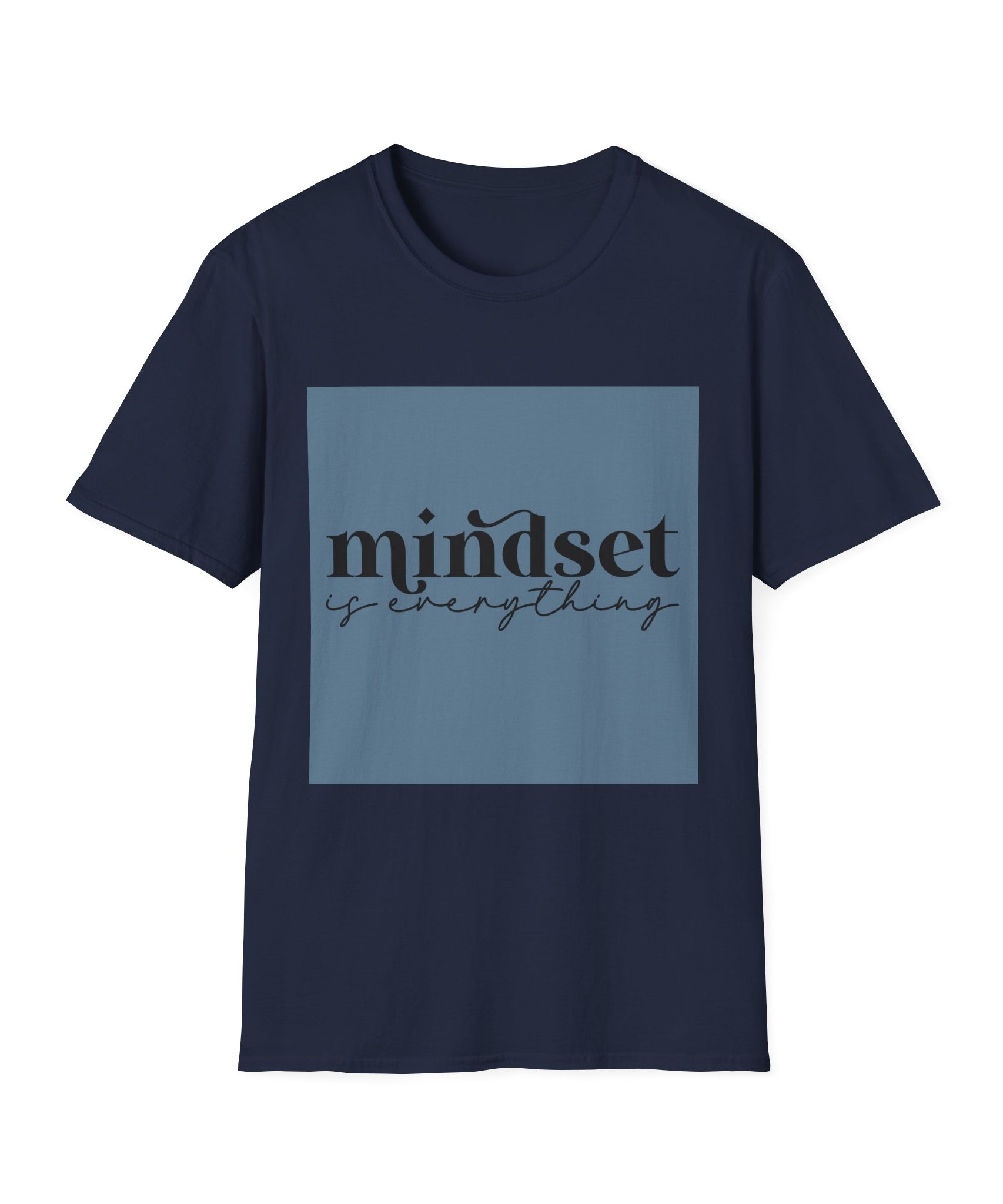 Unisex T-Shirt – "Mindset Is Everything" Motivational Quote Tee - Positive Affirmation Shirt for Friends, Inspirational Tee - Gallory Hive