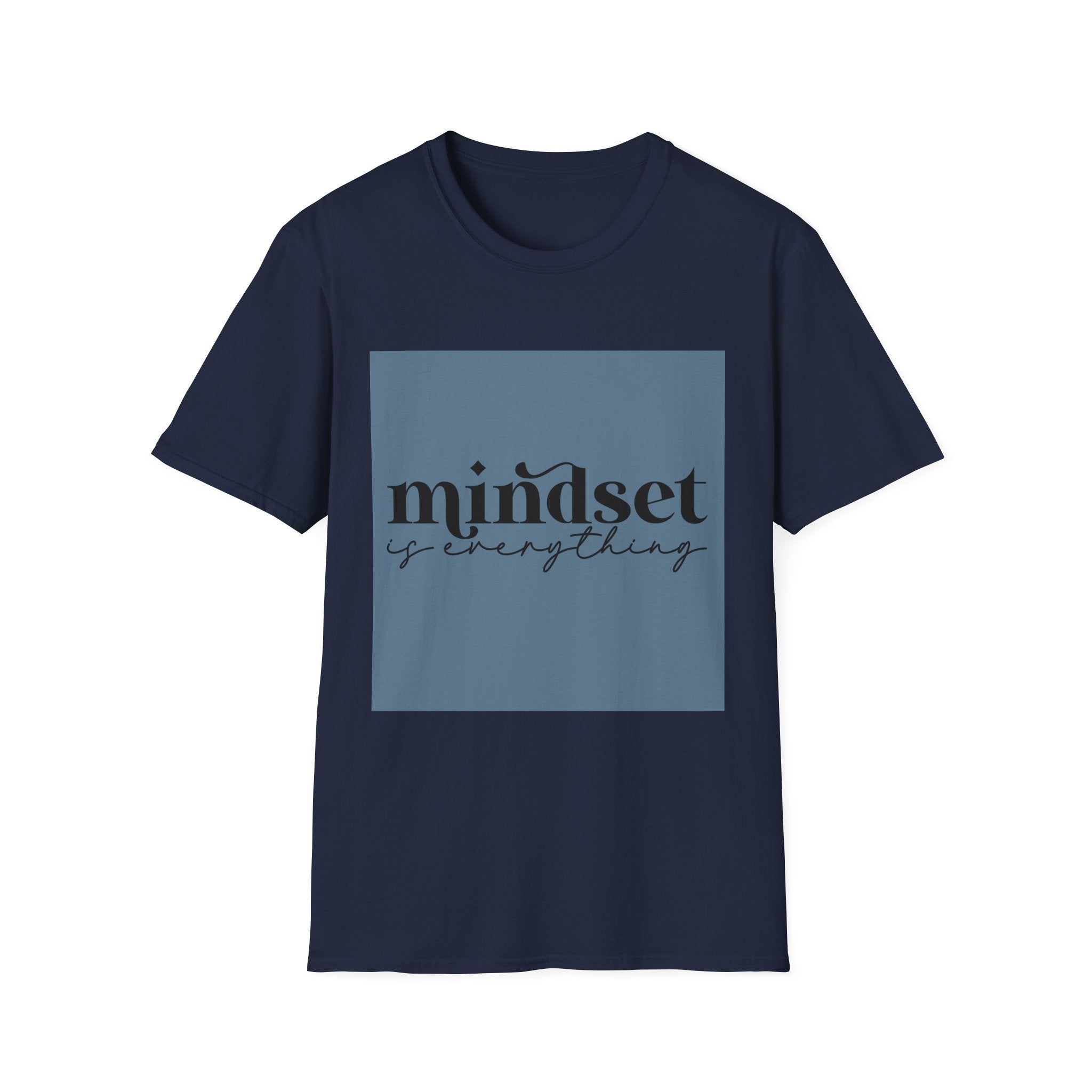 Unisex T-Shirt – "Mindset Is Everything" Motivational Quote Tee - Positive Affirmation Shirt for Friends, Inspirational Tee