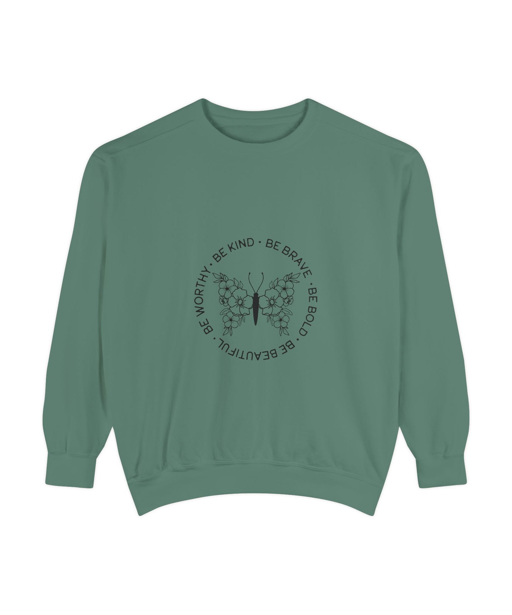 Inspirational Unisex Sweatshirt - Be Kind & Brave | Gallory Hive