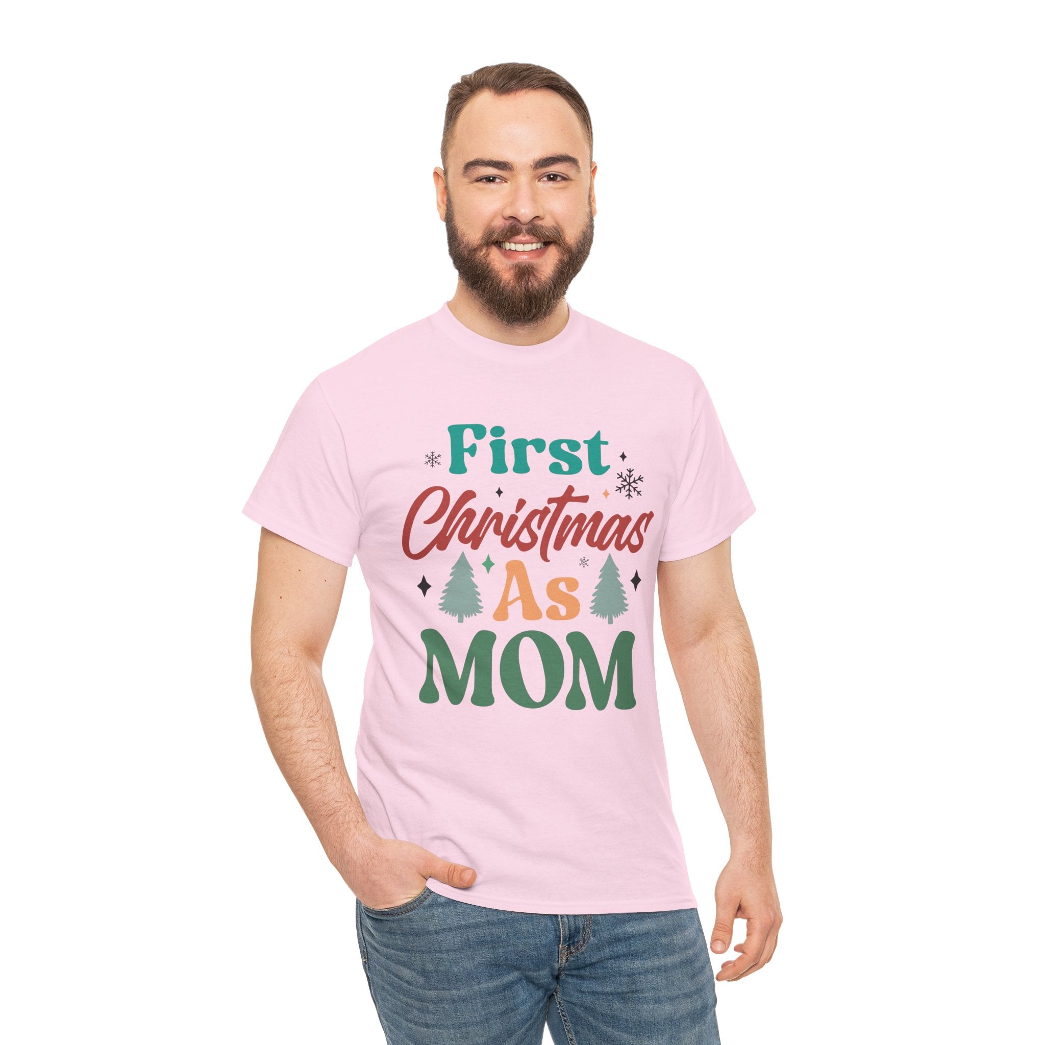 First Christmas as Mom T-Shirt | Gallory Hive