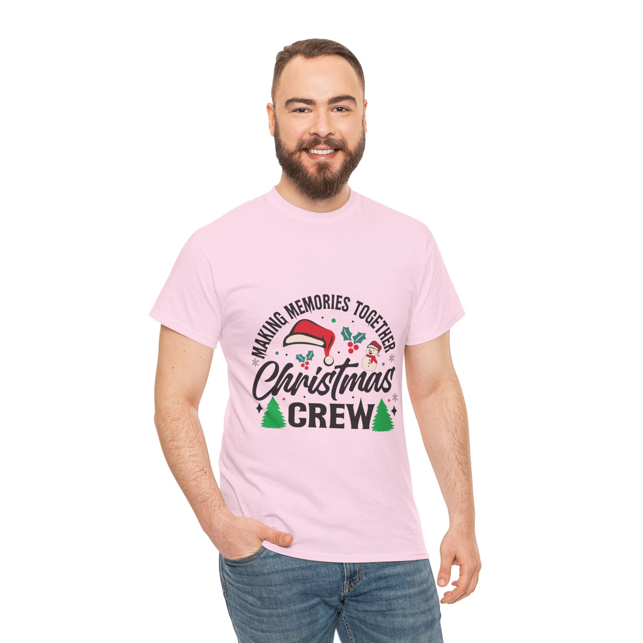 Santa Hat Snowman Xmas Trees Cute Tee | Gallory Hive