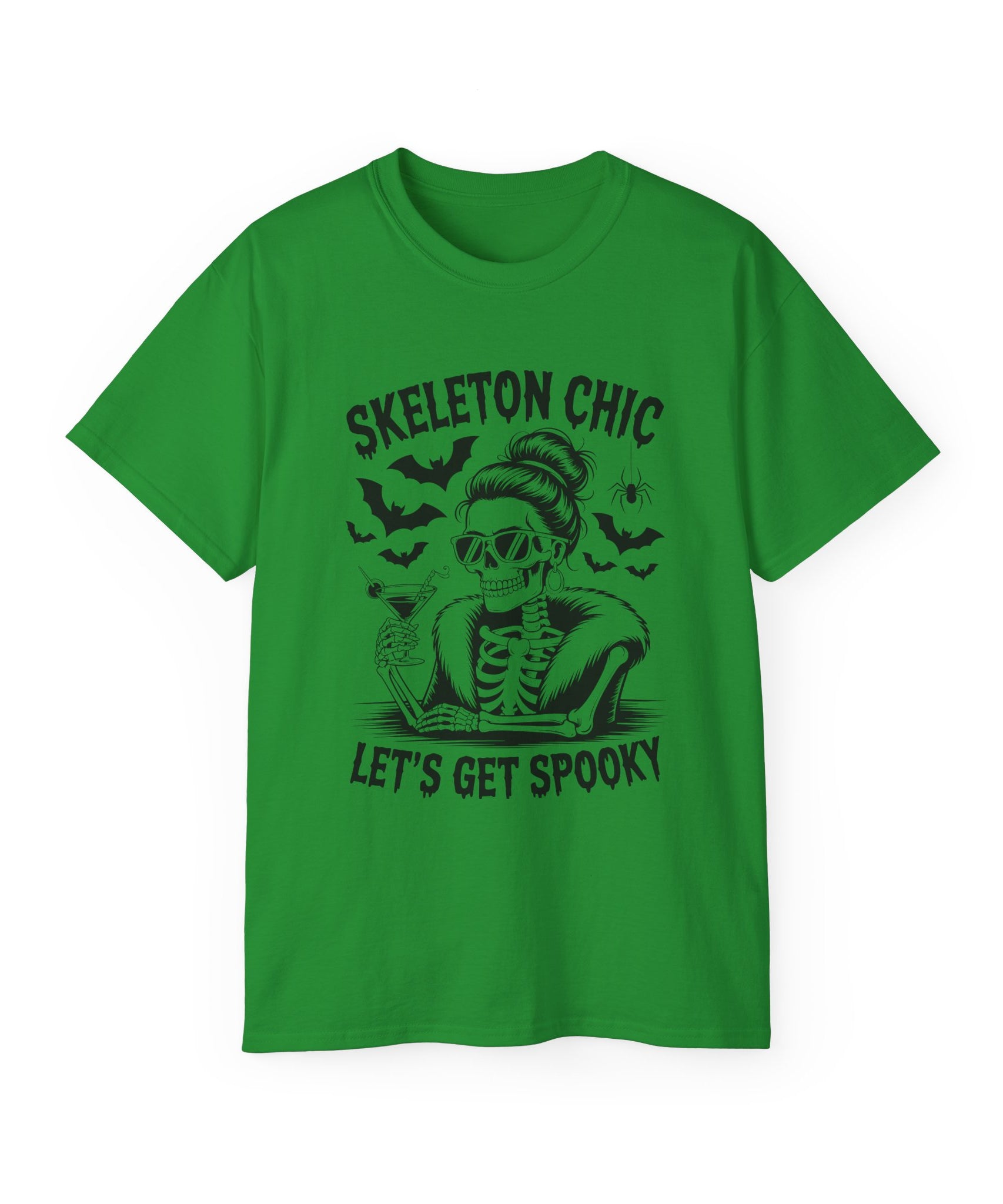 Vintage Rock Skeleton Halloween Shirt | Gallory Hive