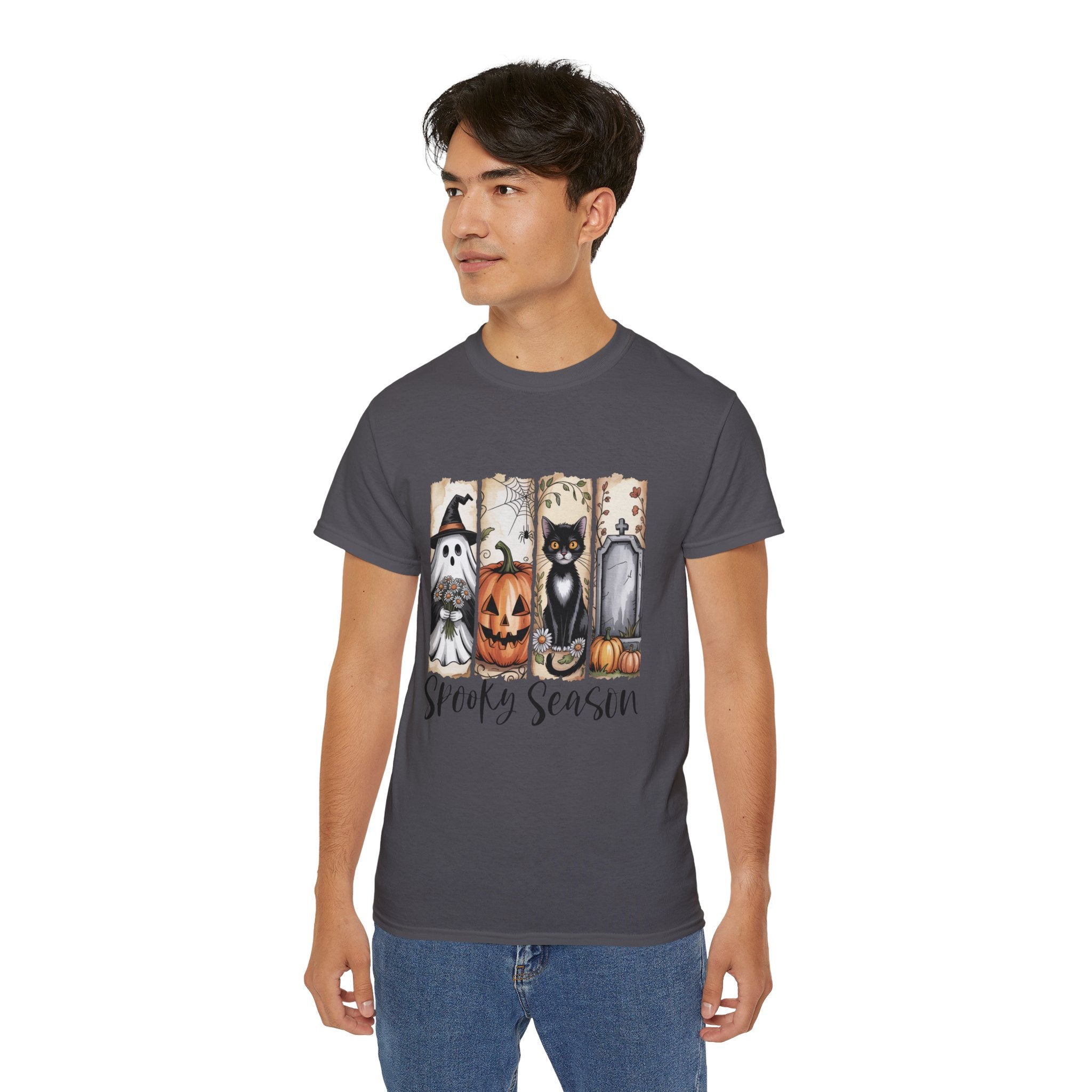 Unisex Spooky Season Tee - Inspirational Casual Wear, Christian T-Shirt, Motivational Gift, Faith-Based Apparel, Everyday Comfort
