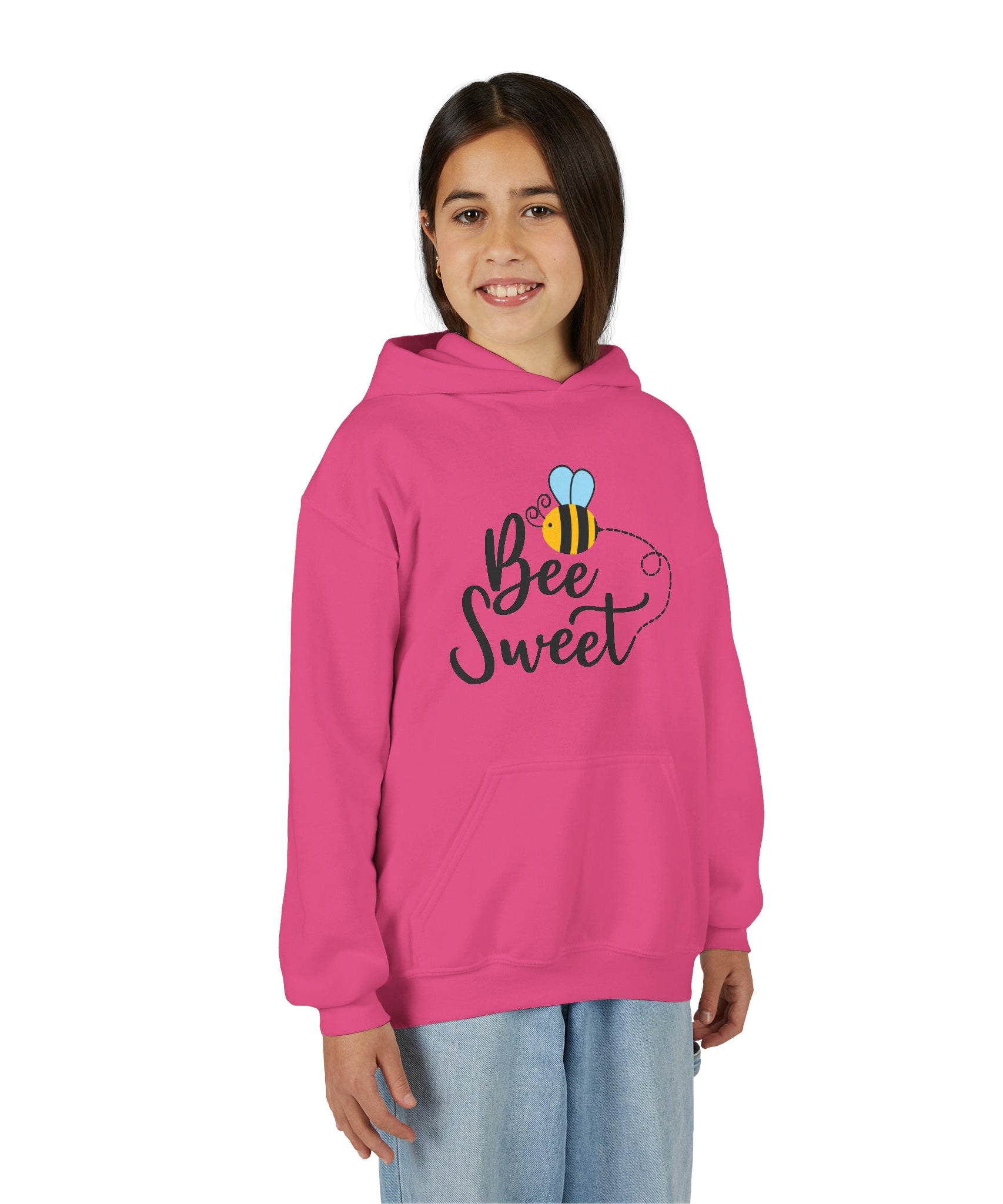 Unisex Kids Hoodie – Bee Sweet & Cozy