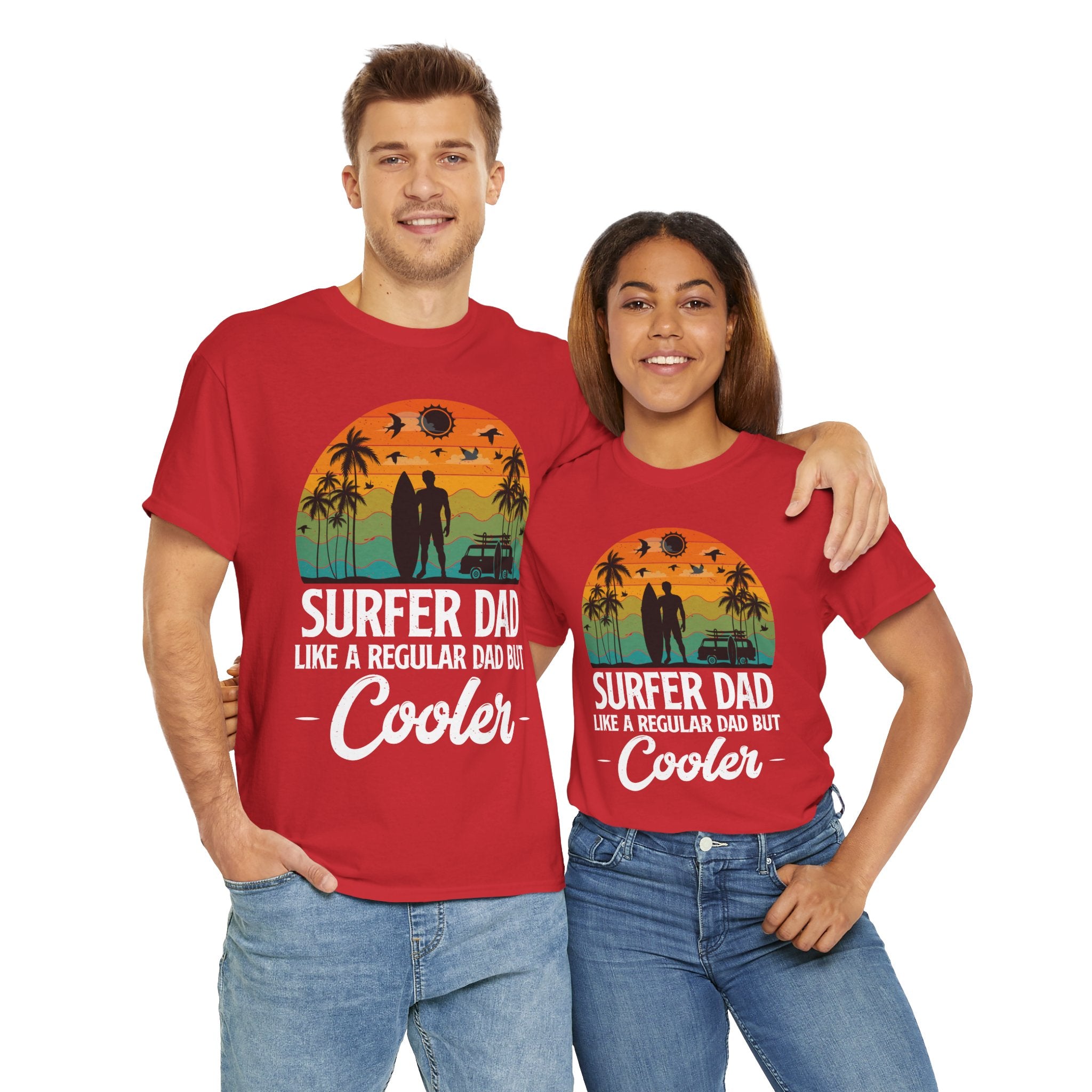 Vintage Surf Van & Palm Tree T-Shirt