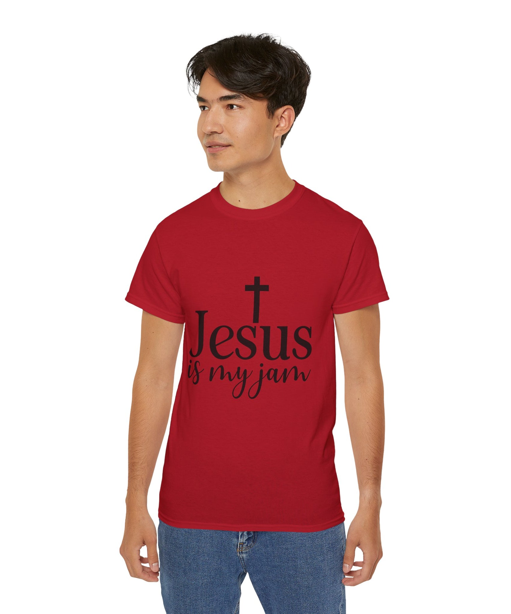 Unisex Jesus is my jam Tee - Inspirational Casual Wear, Christian T-Shirt, Motivational Gift, Faith-Based Apparel, Everyday Comfort - Gallory Hive