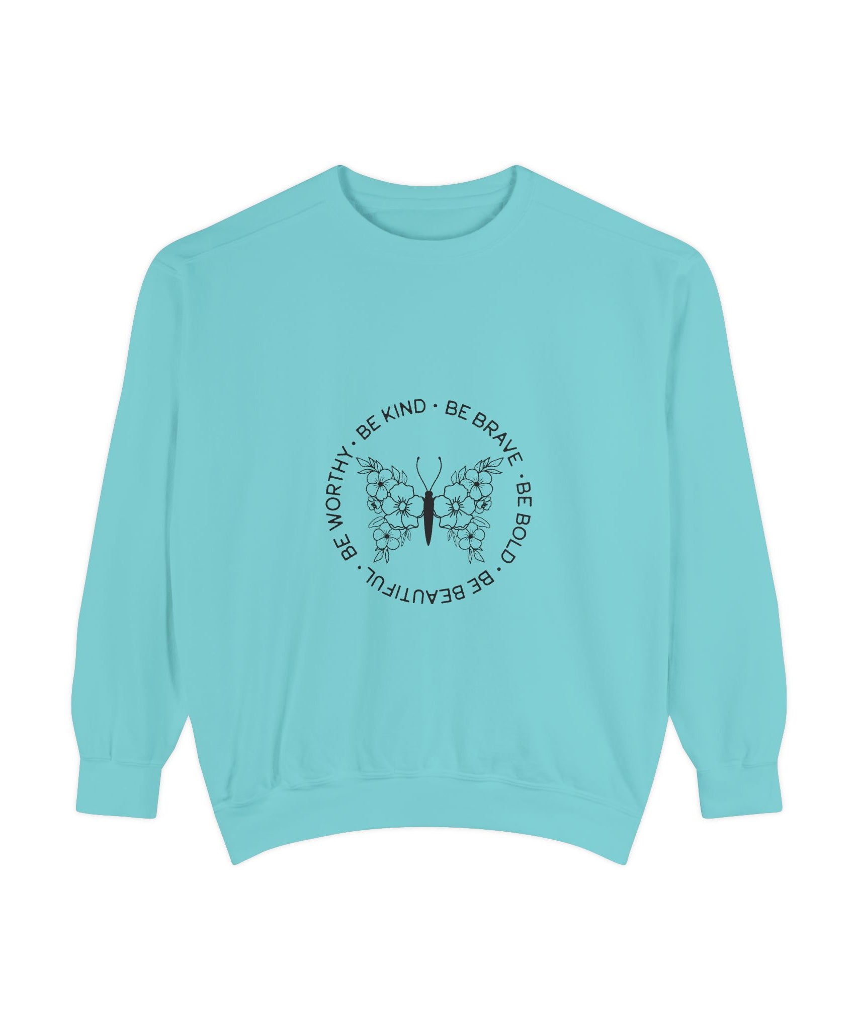 Inspirational Unisex Sweatshirt - Be Kind & Brave | Gallory Hive
