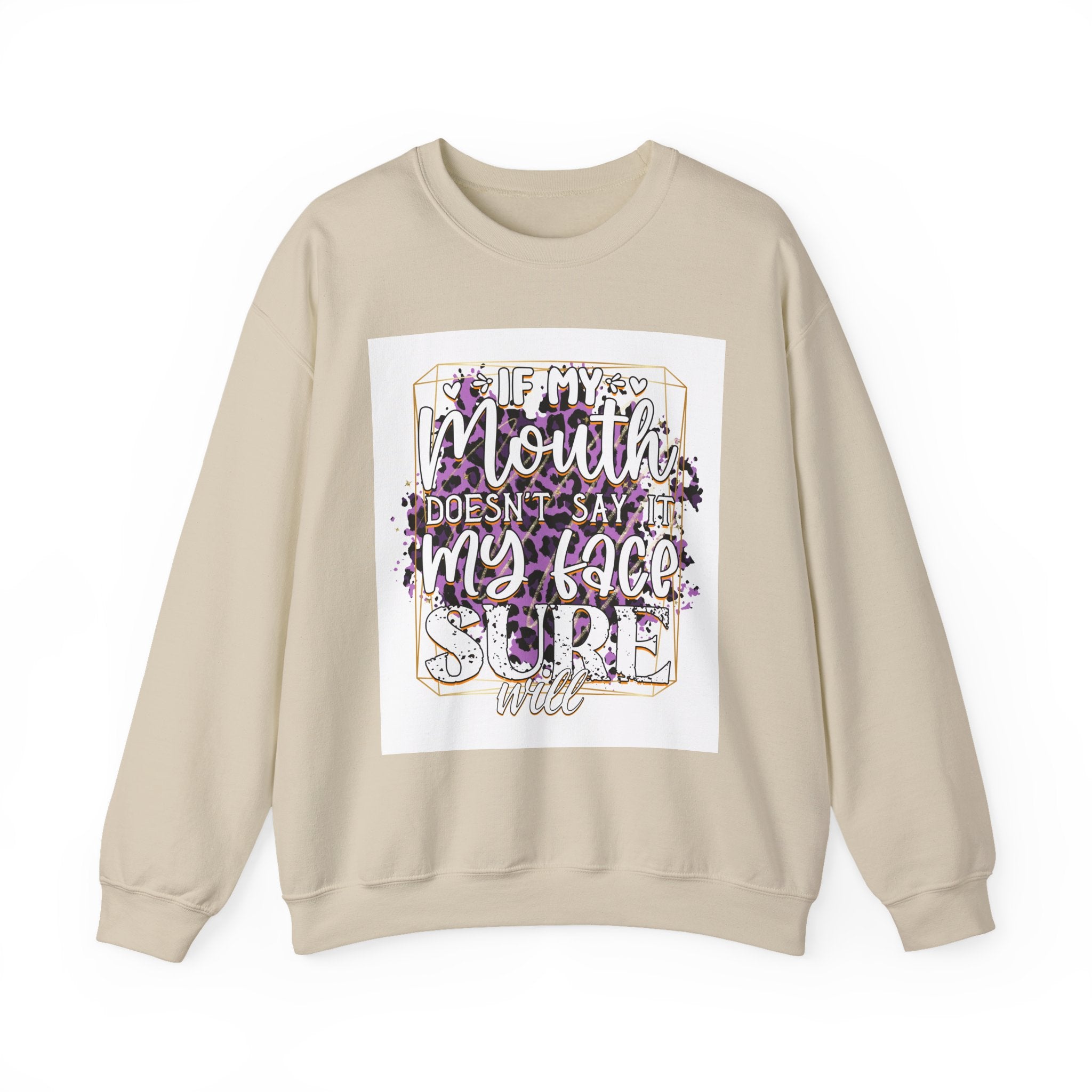 Expressive Crewneck Sweatshirt - Casual Humor Apparel, Gift for Friends, Family - Gallory Hive