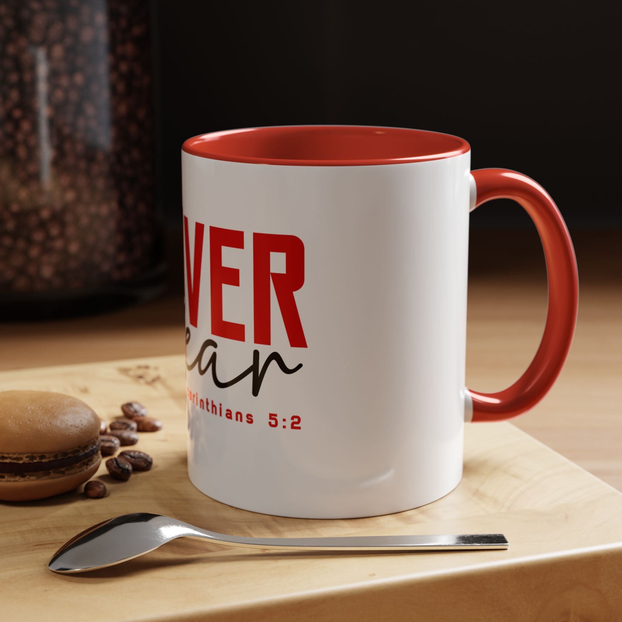 Faith Scripture Accent Coffee Mug | Gallory Hive