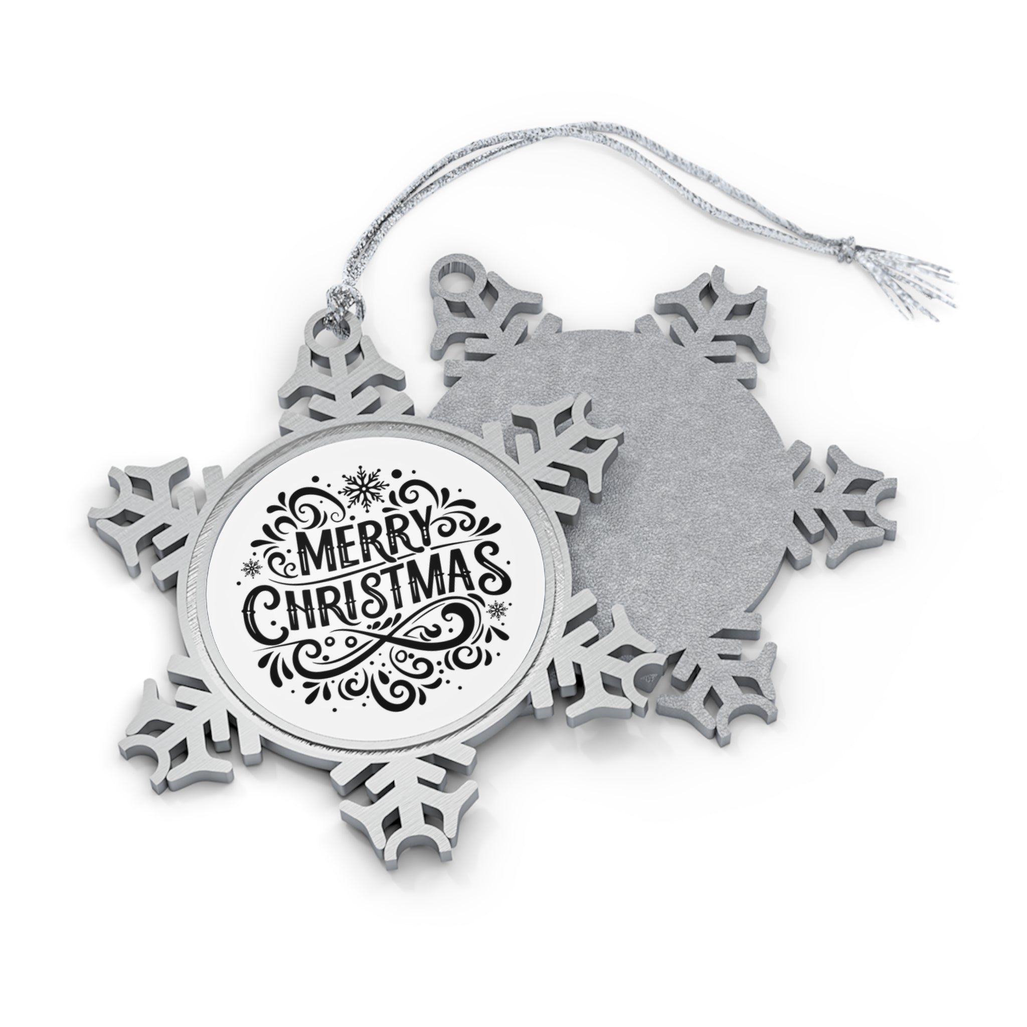 Christmas Pewter Snowflake Ornament | Gallory Hive