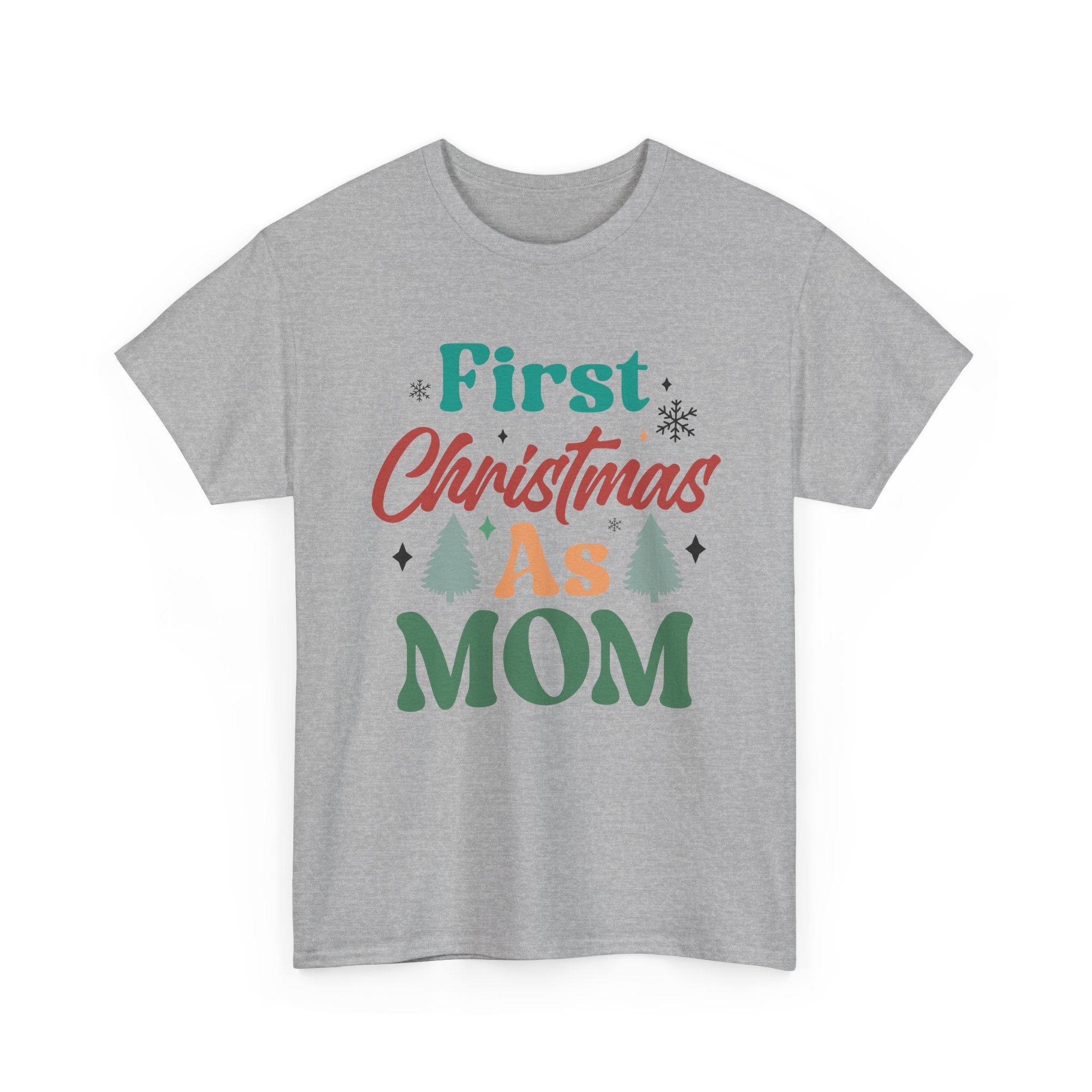 First Christmas as Mom T-Shirt | Gallory Hive