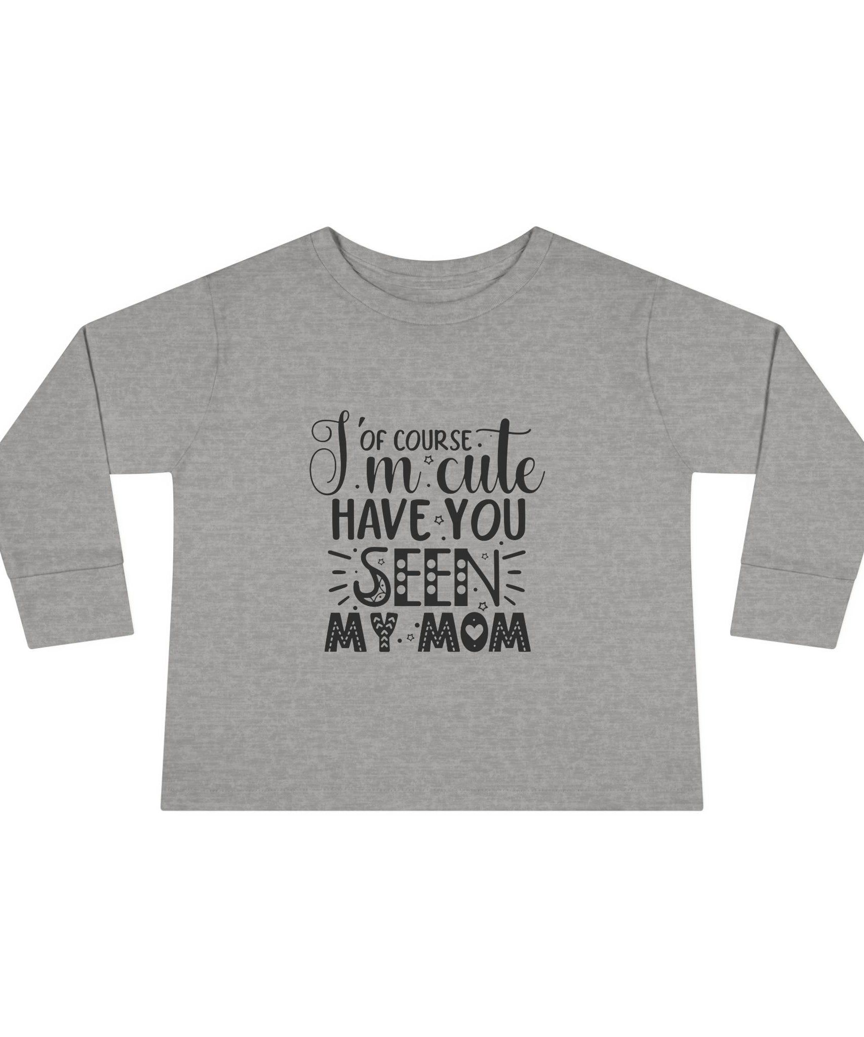 Toddler Long Sleeve Tee - Cute Gift for Dads, Family Celebrations, Birthday Party - Gallory Hive