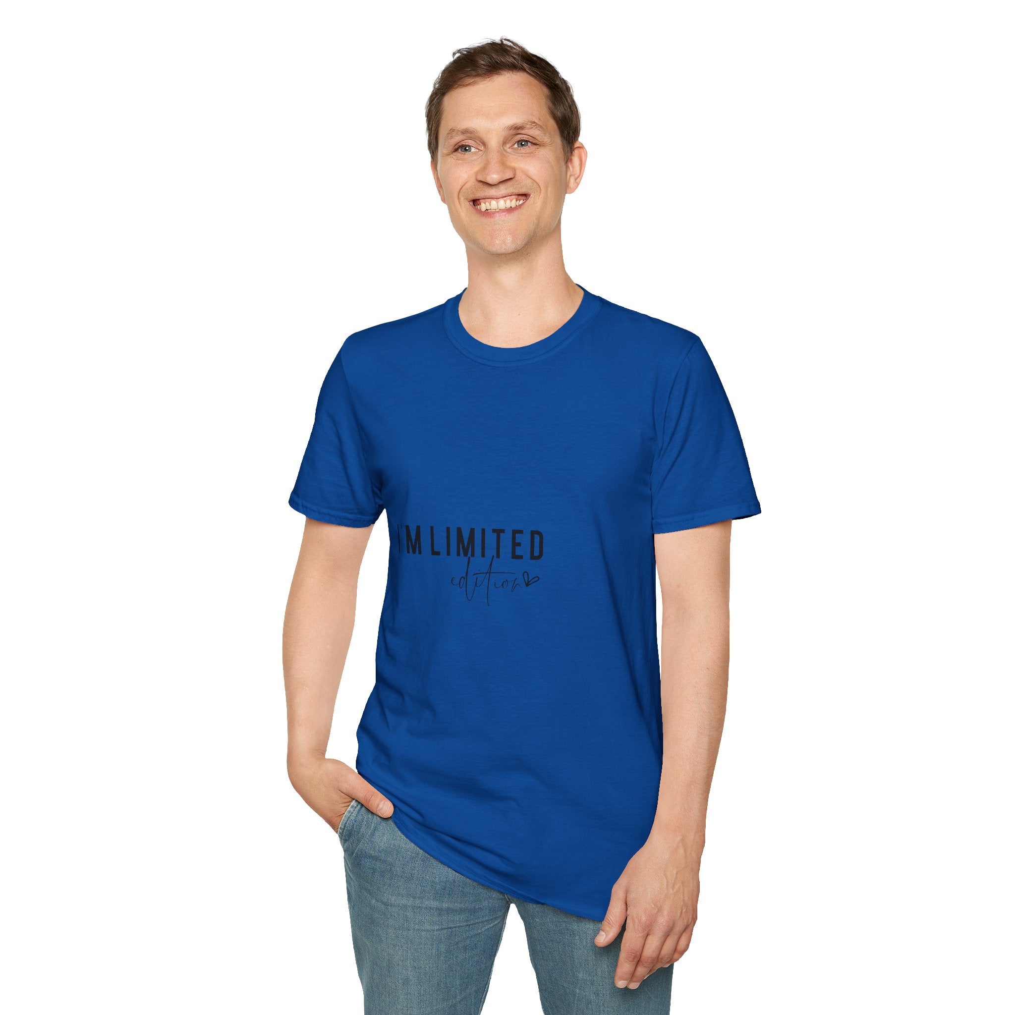 Unisex T-Shirt – "I'm Limited Edition" Statement Graphic Tee - Positive Affirmation Shirt for Friends, Inspirational Tee