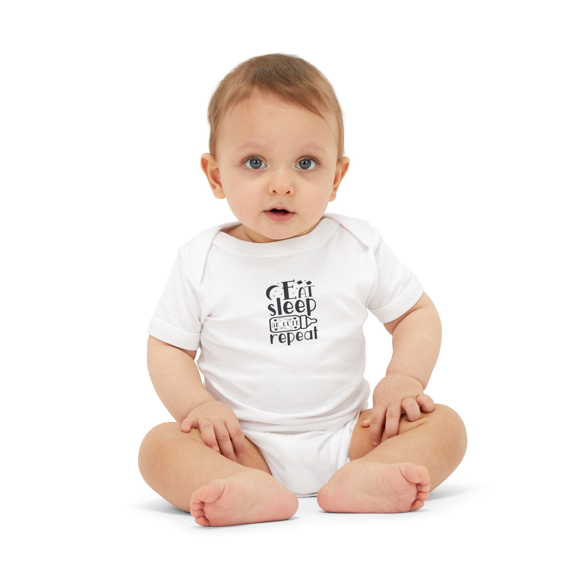 Cute Baby Onesie – Eat Sleep Repeat Outfit | Gallory Hive