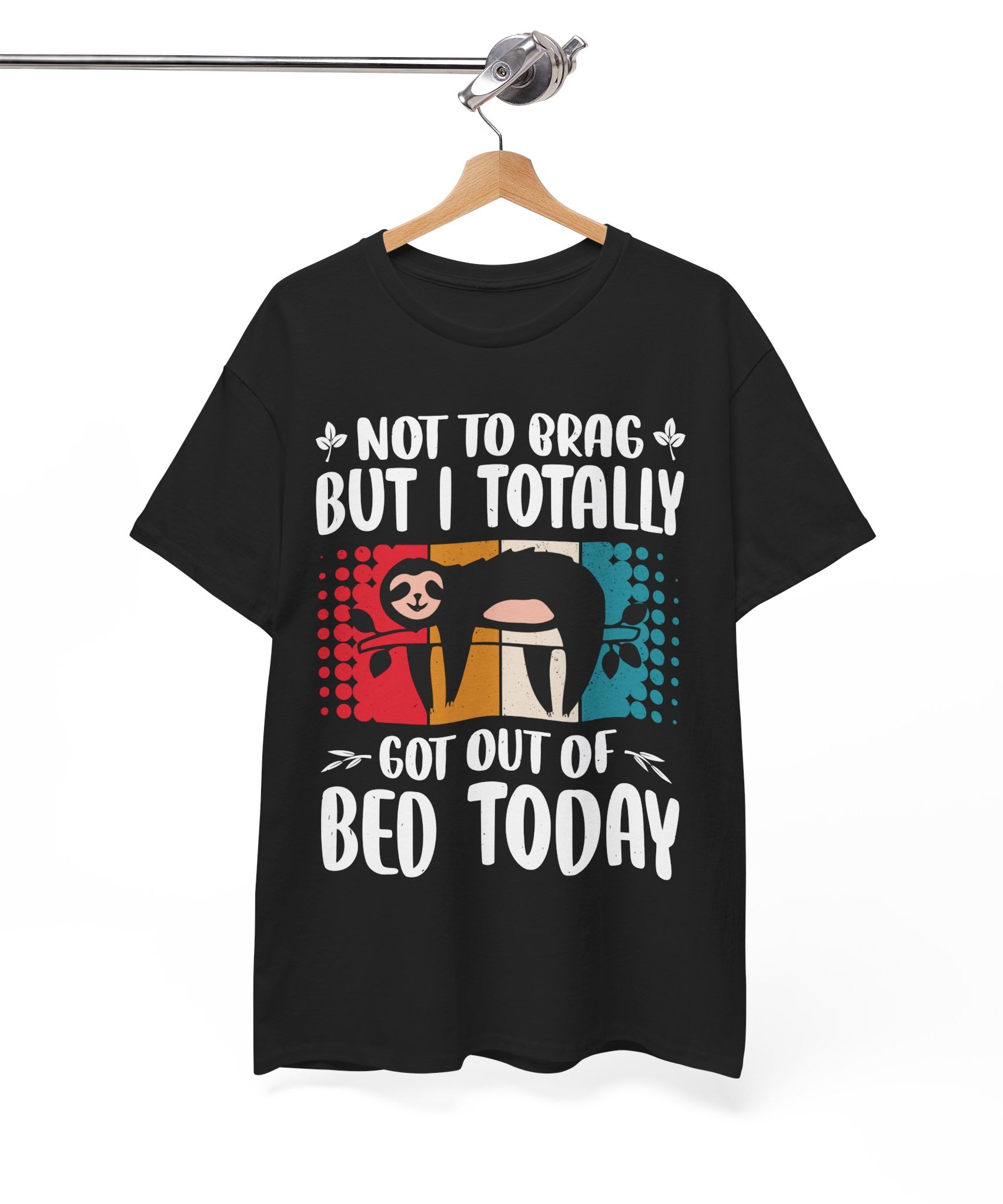 Vintage Got Out of Bed Sloth T-Shirt | Gallory Hive