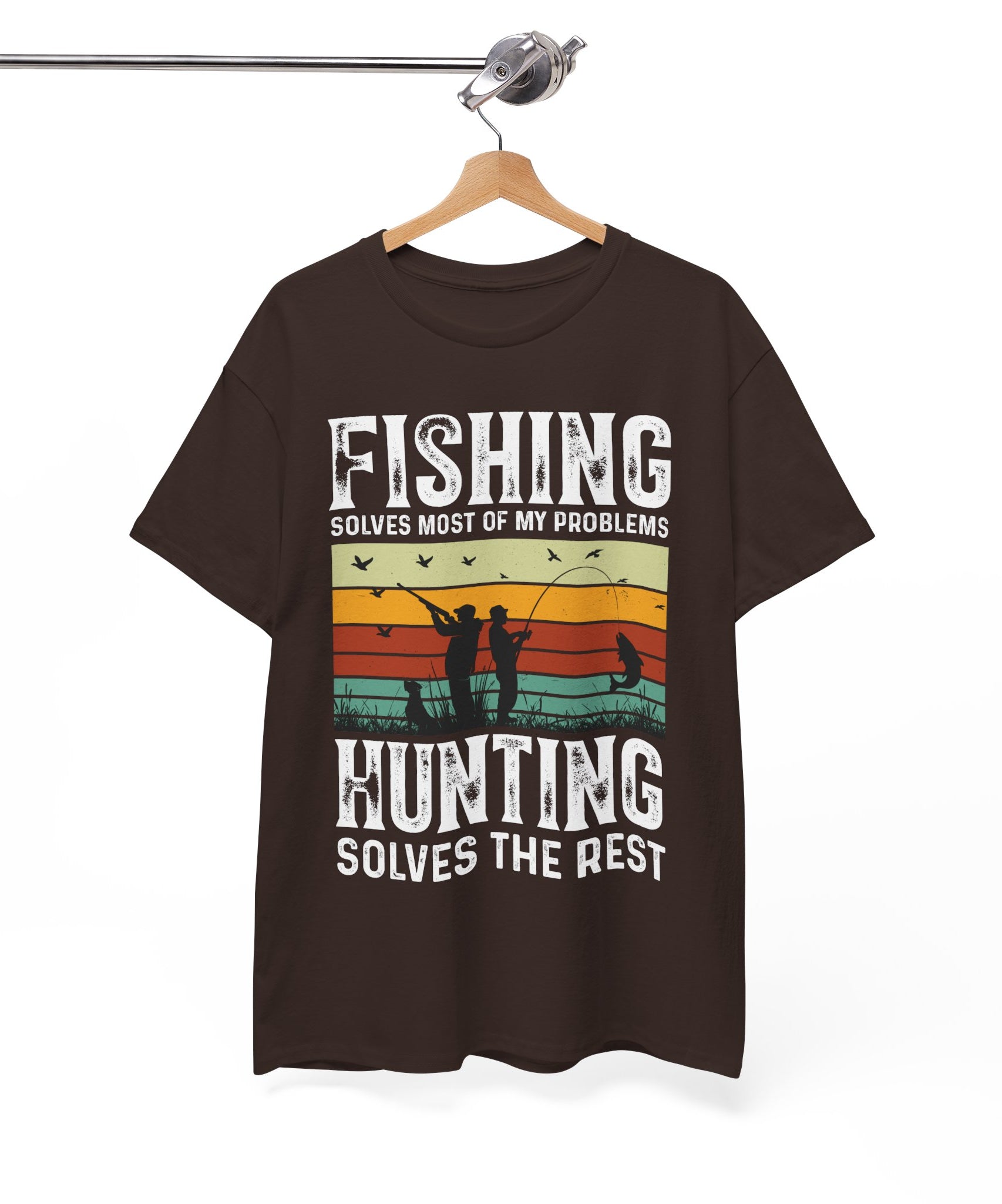 Funny Hunt and Fish Shirt for Men | Gallory Hive