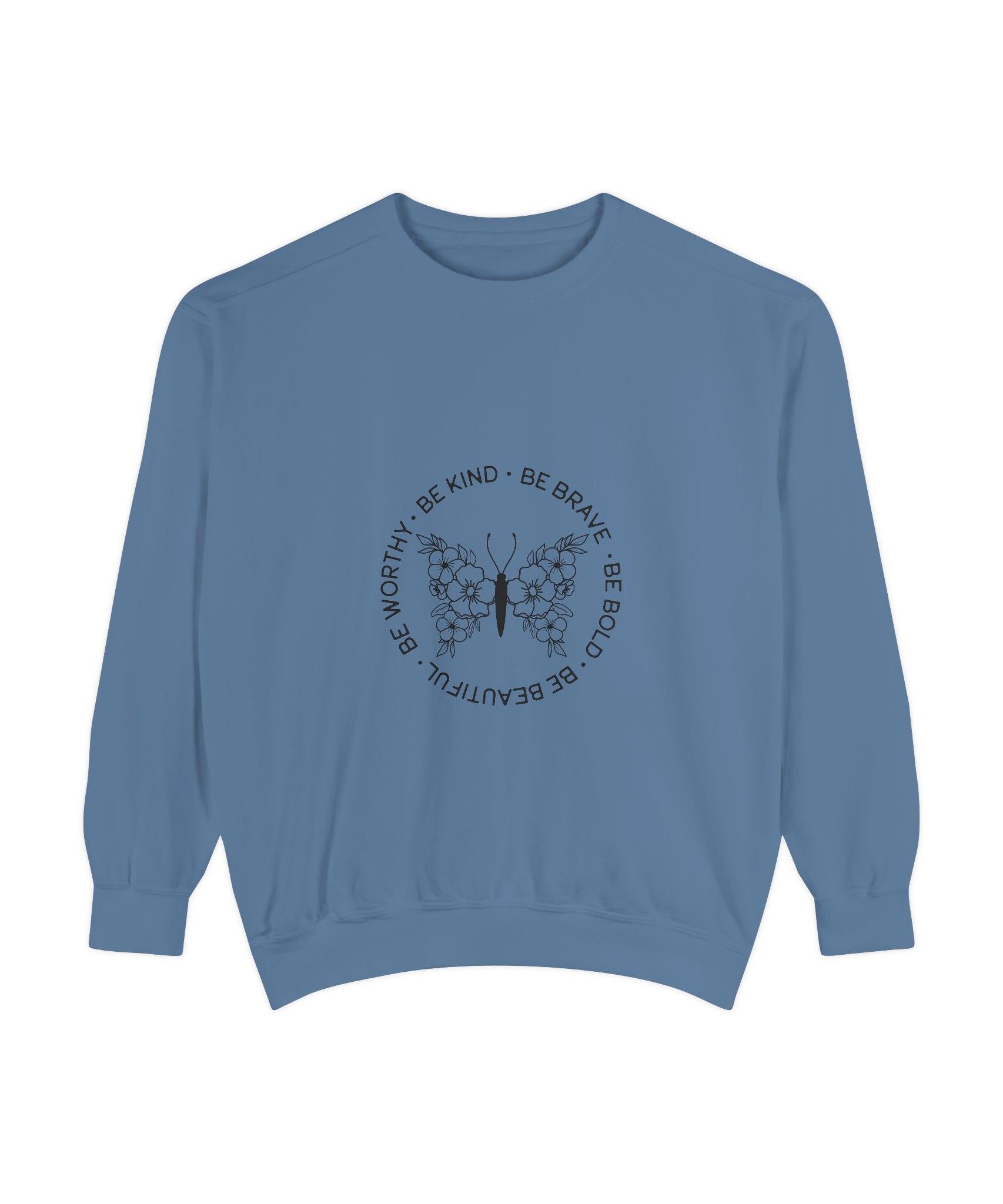 Inspirational Unisex Sweatshirt - Be Kind & Brave